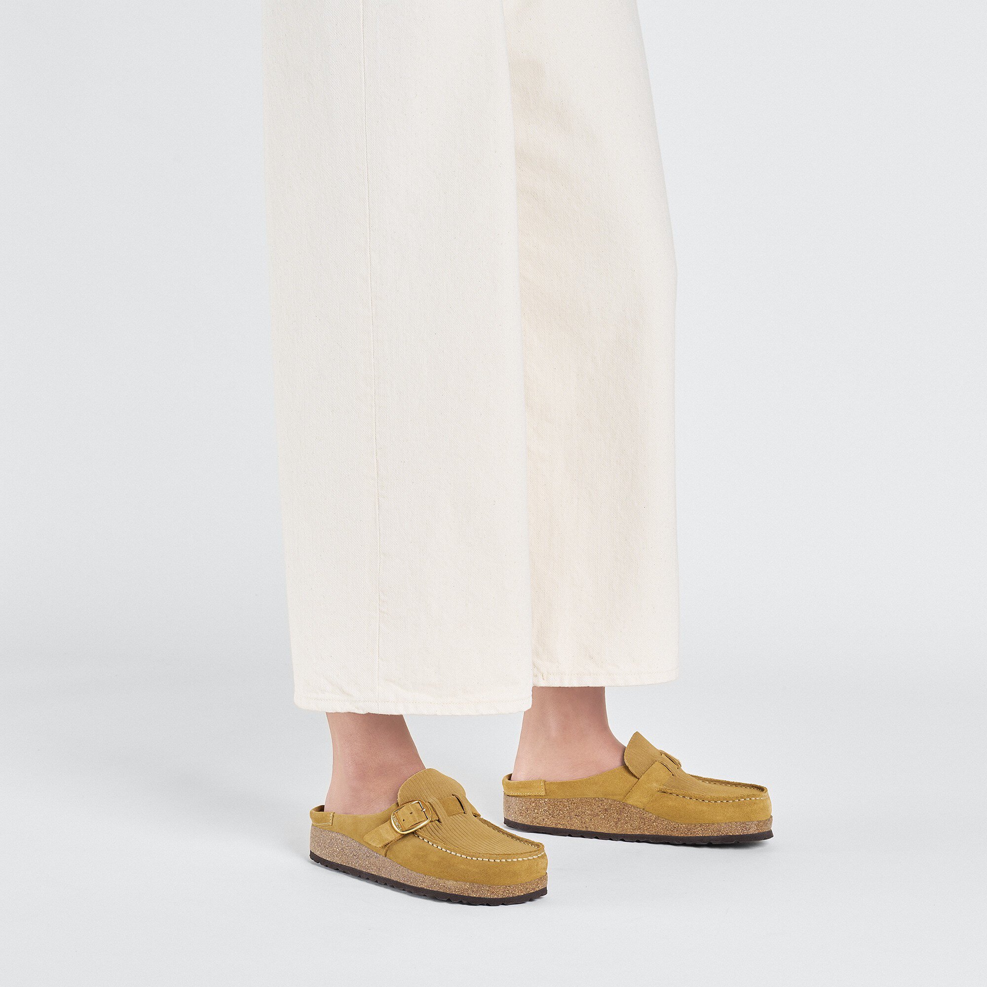 Buckley Suede Embossed Corduroy Cork Brown | BIRKENSTOCK