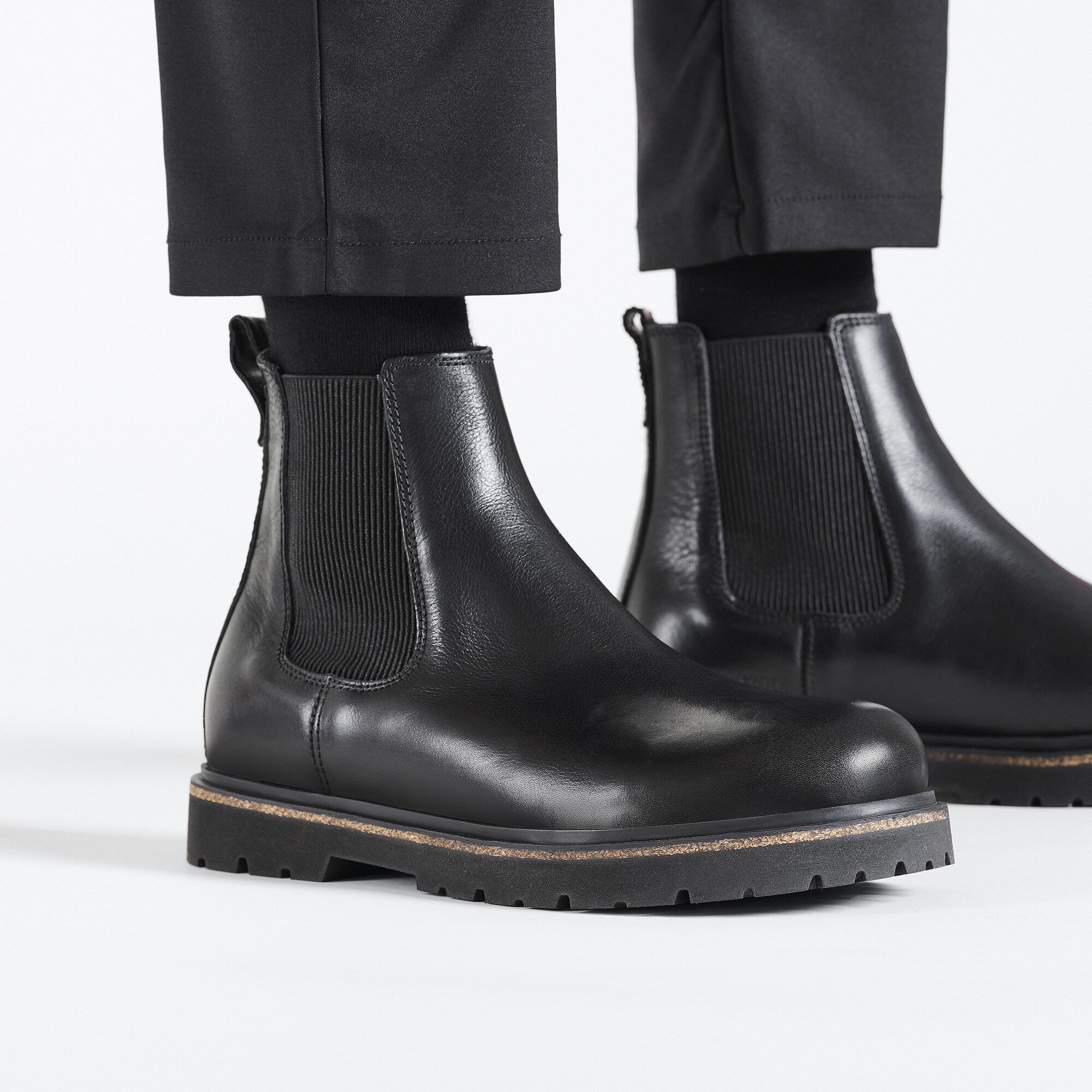 Highwood Slip On Men Natural Leather