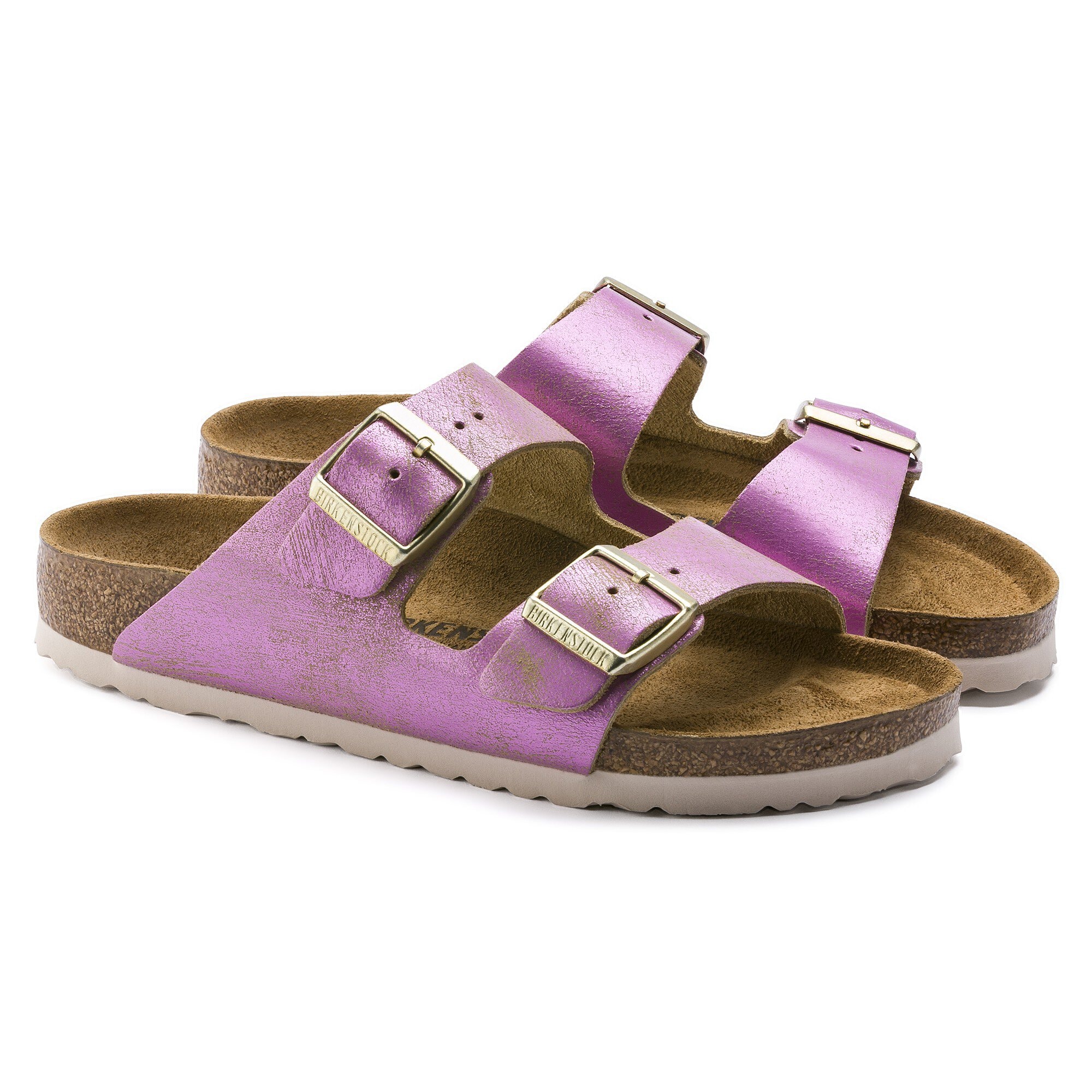 arizona suede leather in rose