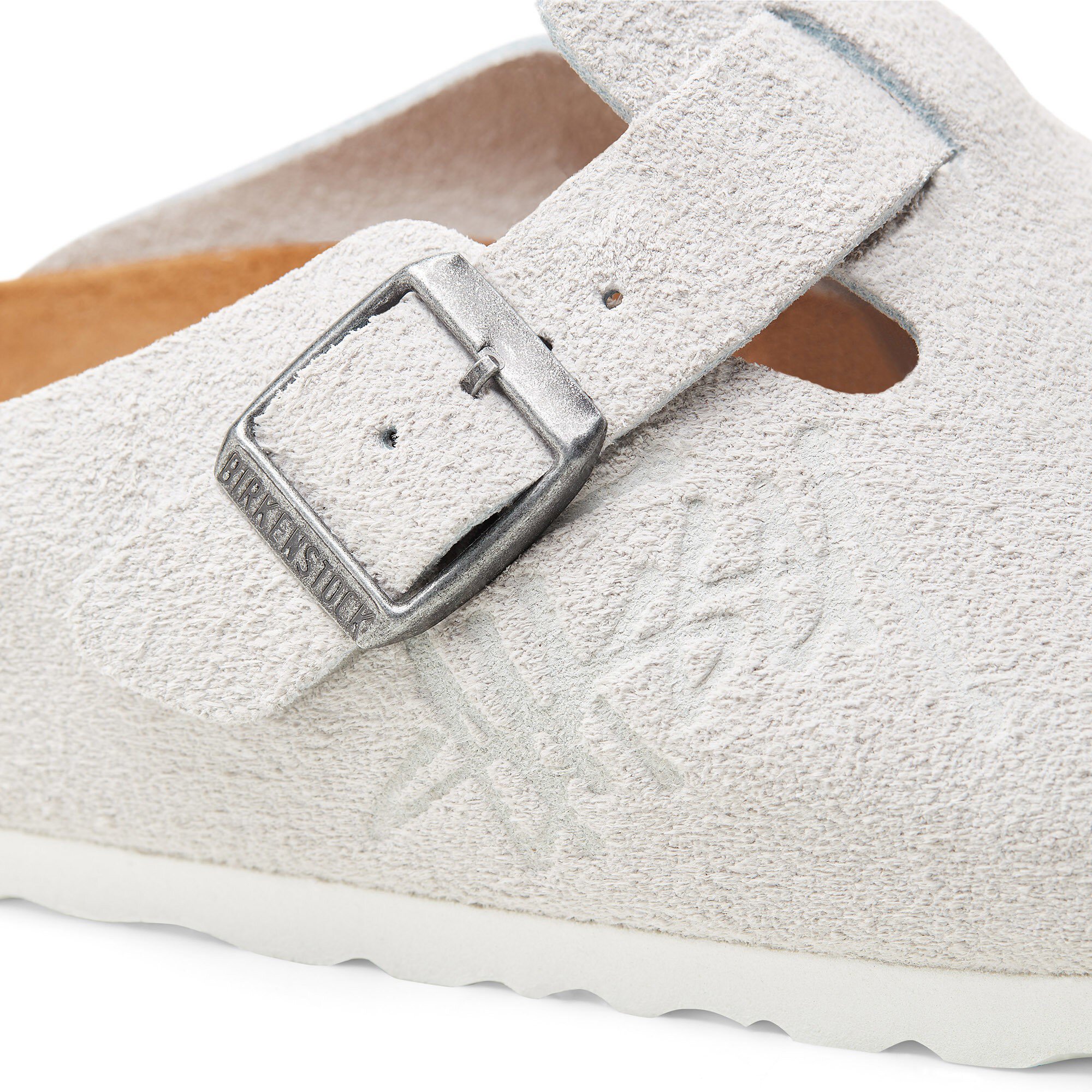 STUSSY×BIRKENSTOCK BOSTON CLOGS BONE