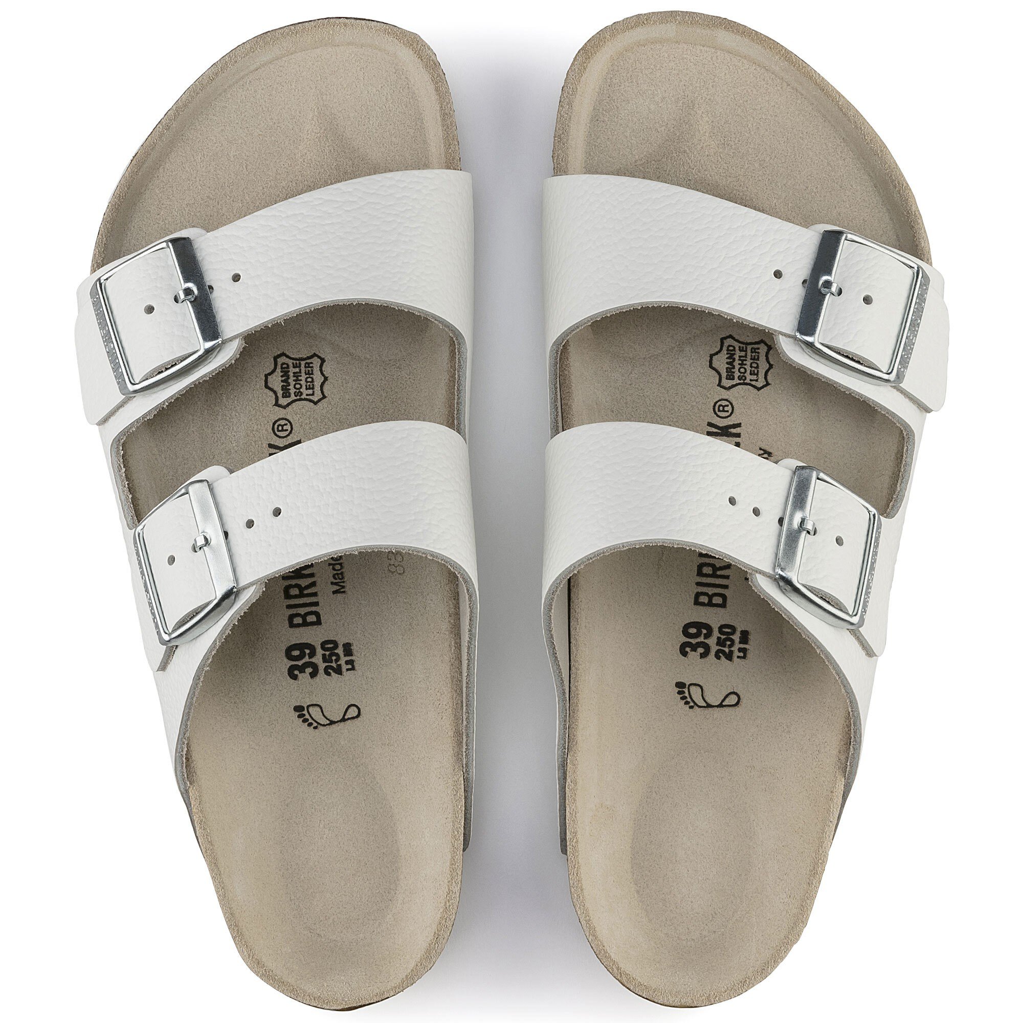 birkenstock arizona white nubuck