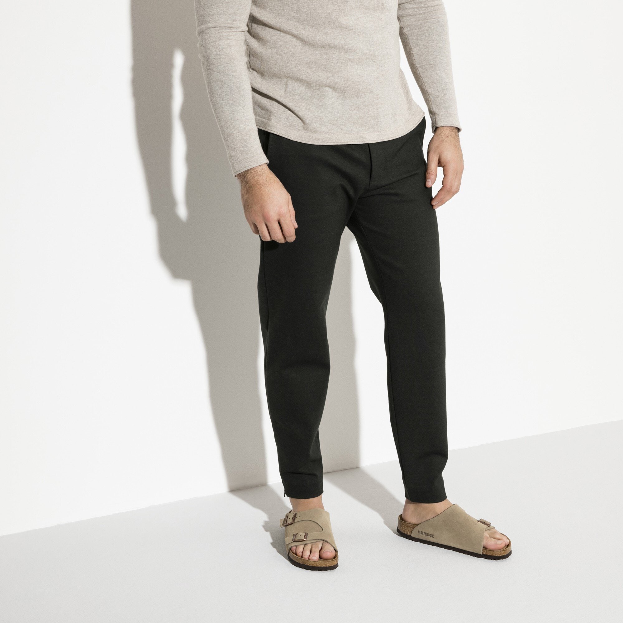 Zürich Soft Footbed Suede Leather Taupe | BIRKENSTOCK