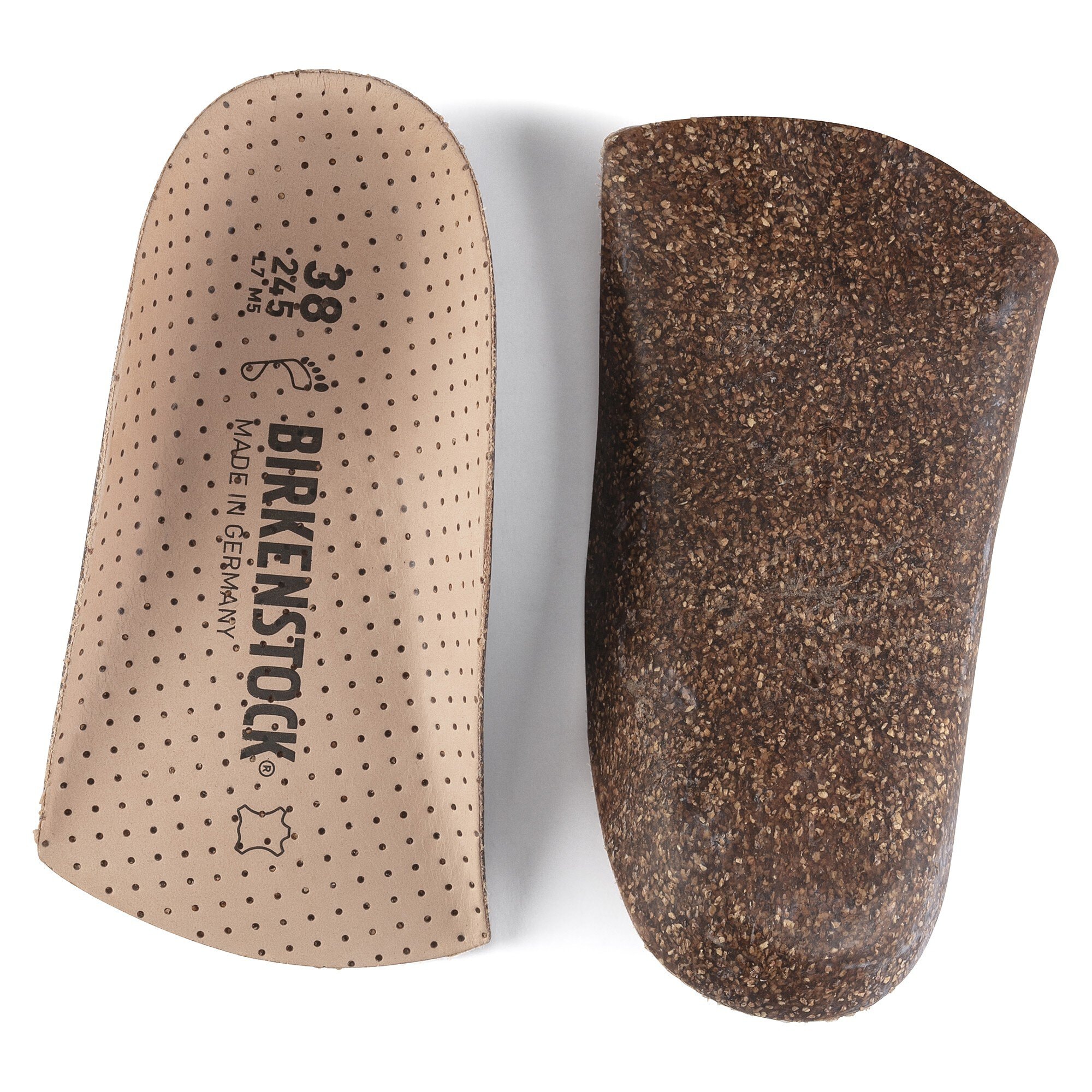 Birko Balance Insole Leather Brown | BIRKENSTOCK