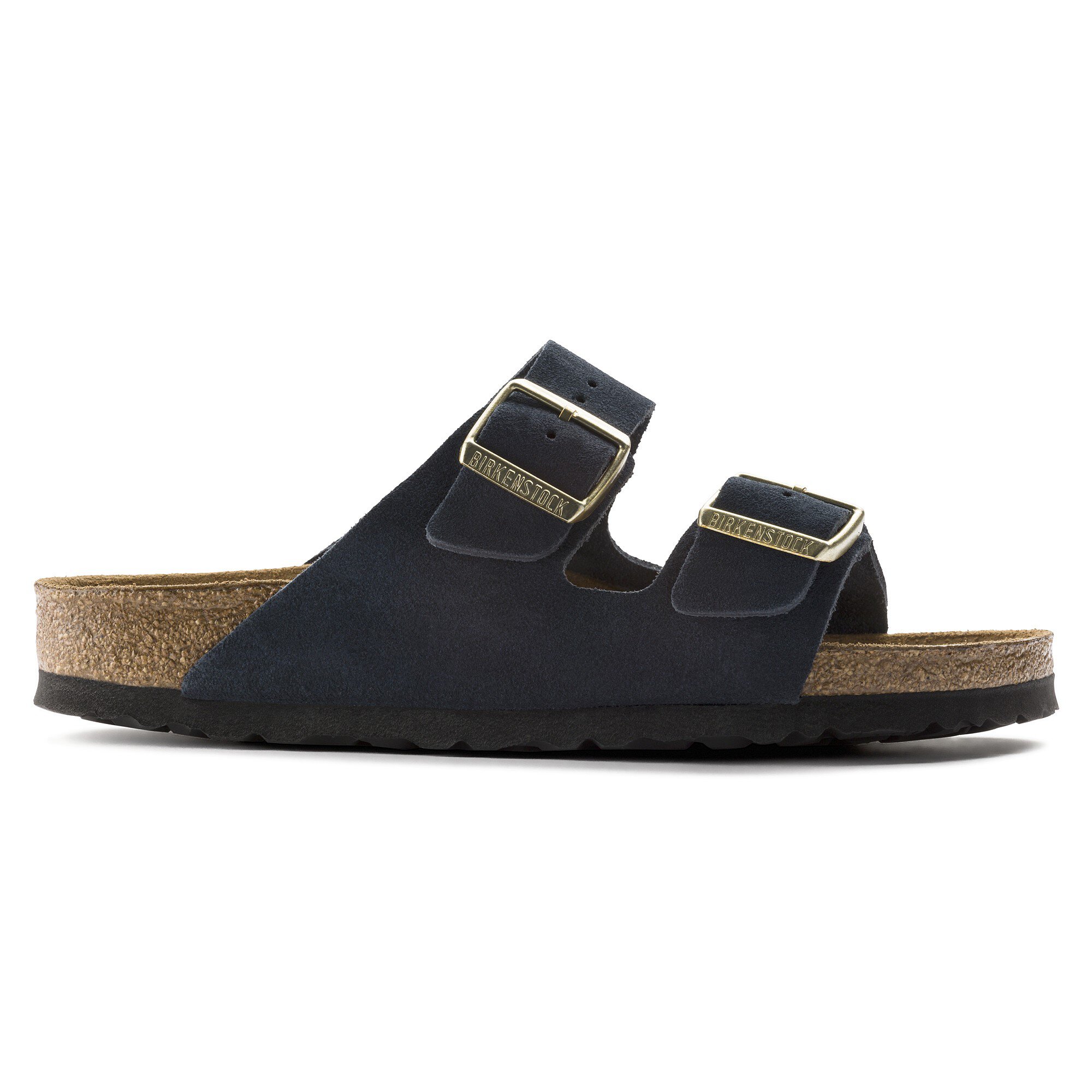 Supersonic hastighed Foto blod Arizona Soft Footbed Suede Leather Navy | BIRKENSTOCK