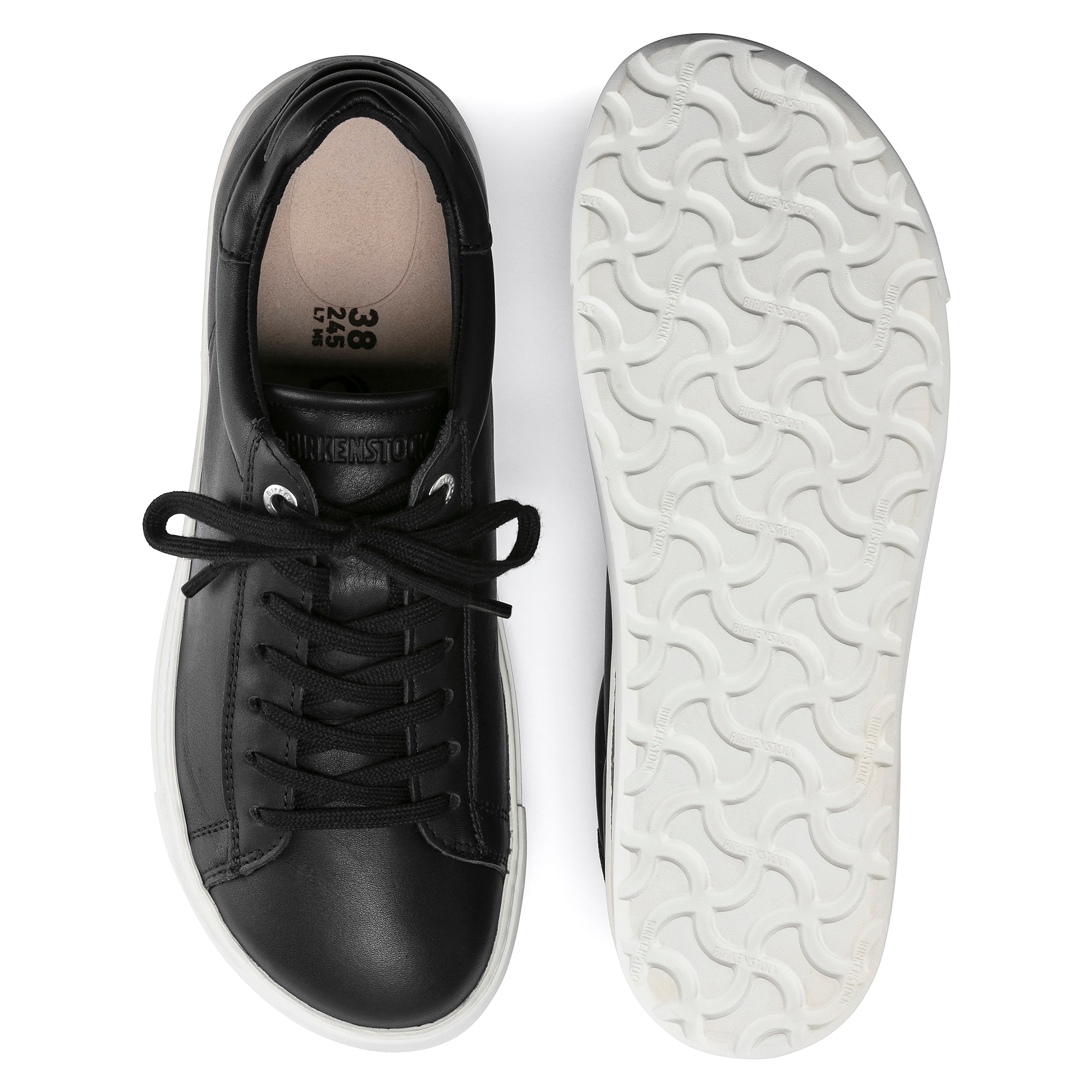 Bend Low Natural Leather Black BIRKENSTOCK