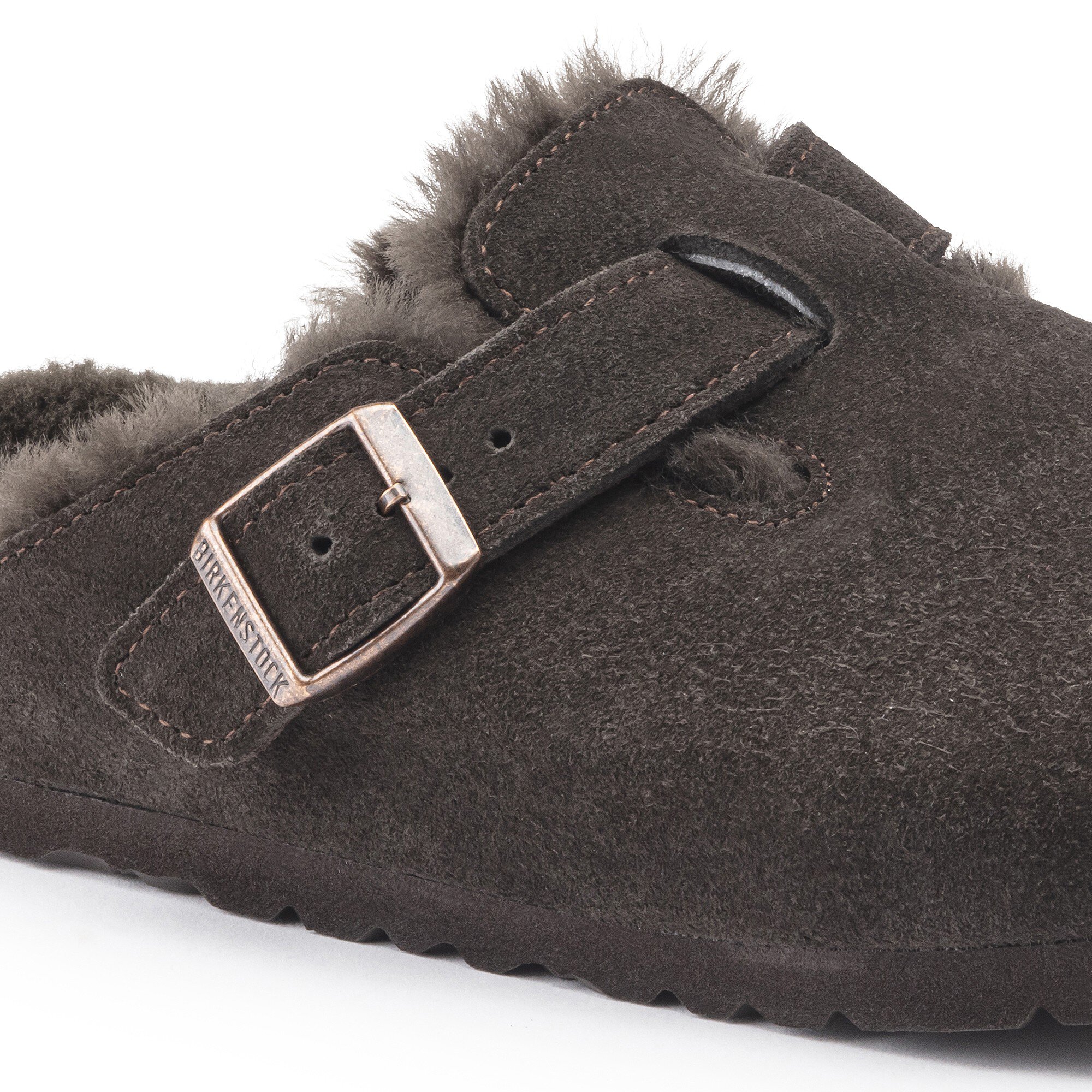 Boston Shearling / ボストン シアリング スエードレザー モカ