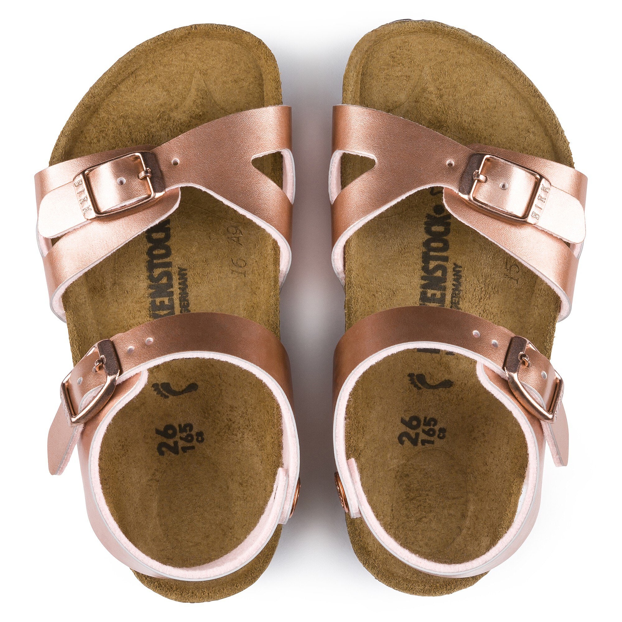 birkenstock sandals womens rose gold