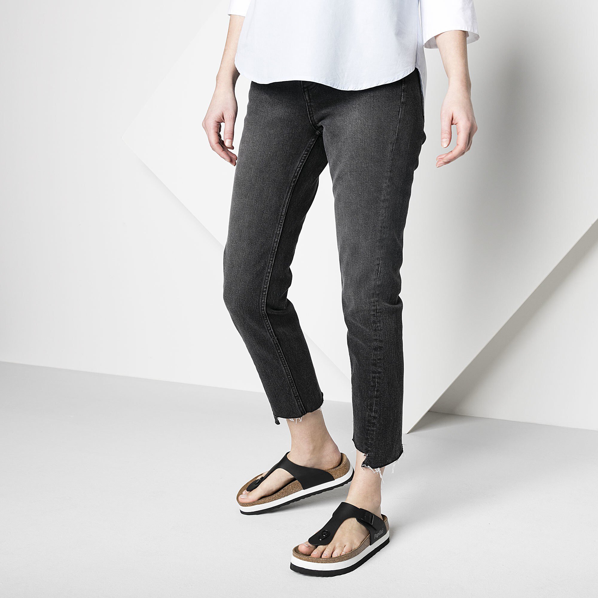 birkenstock gizeh platform