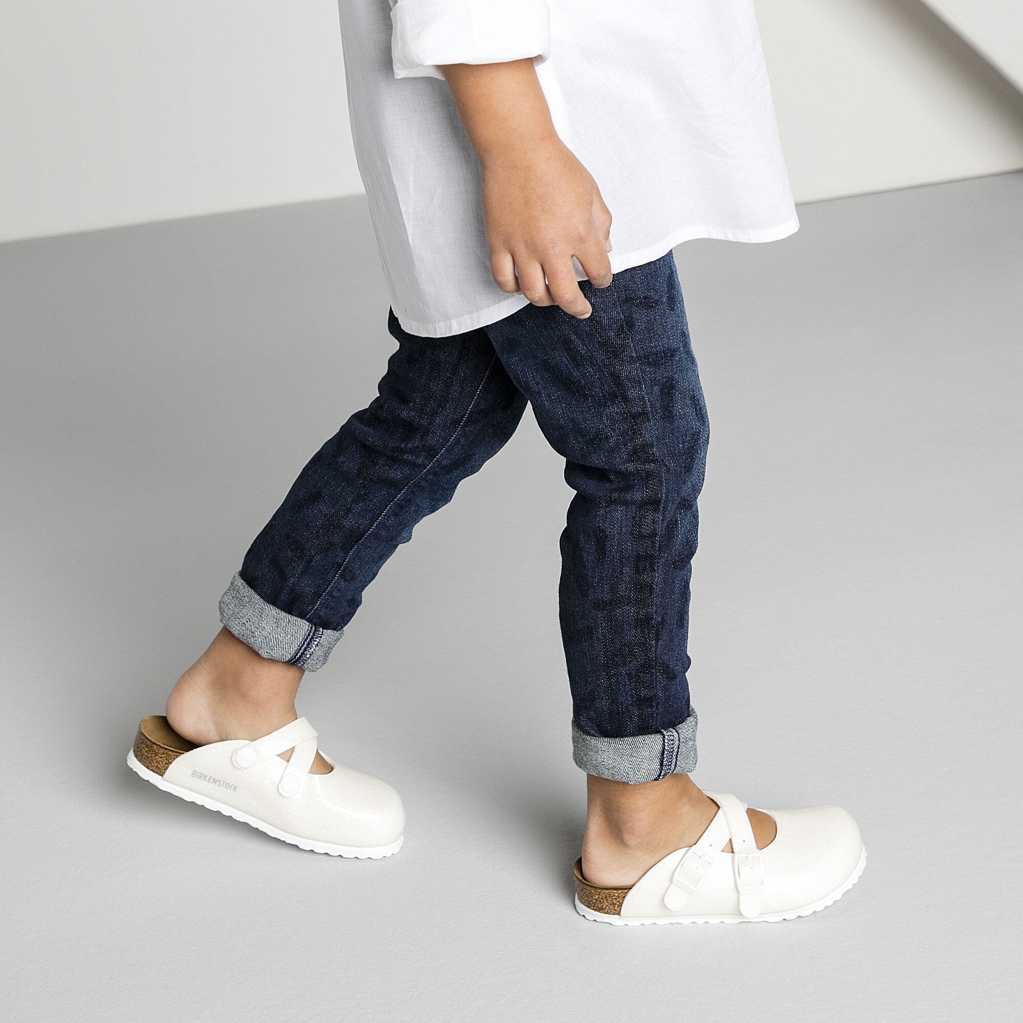 Kids Birko-Flor Galaxy White BIRKENSTOCK