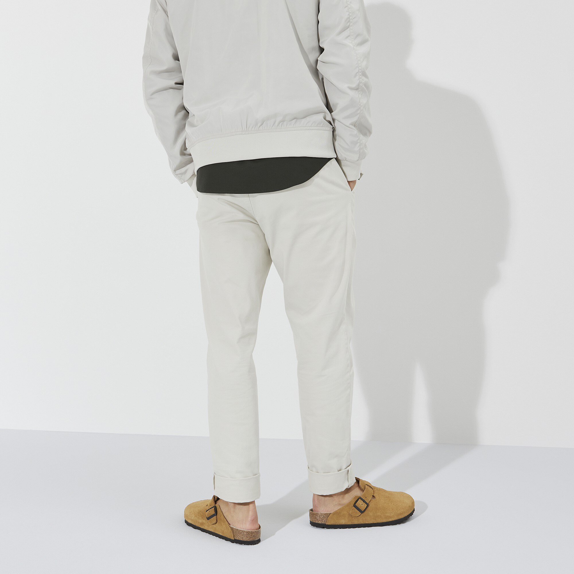 birkenstock boston black suede