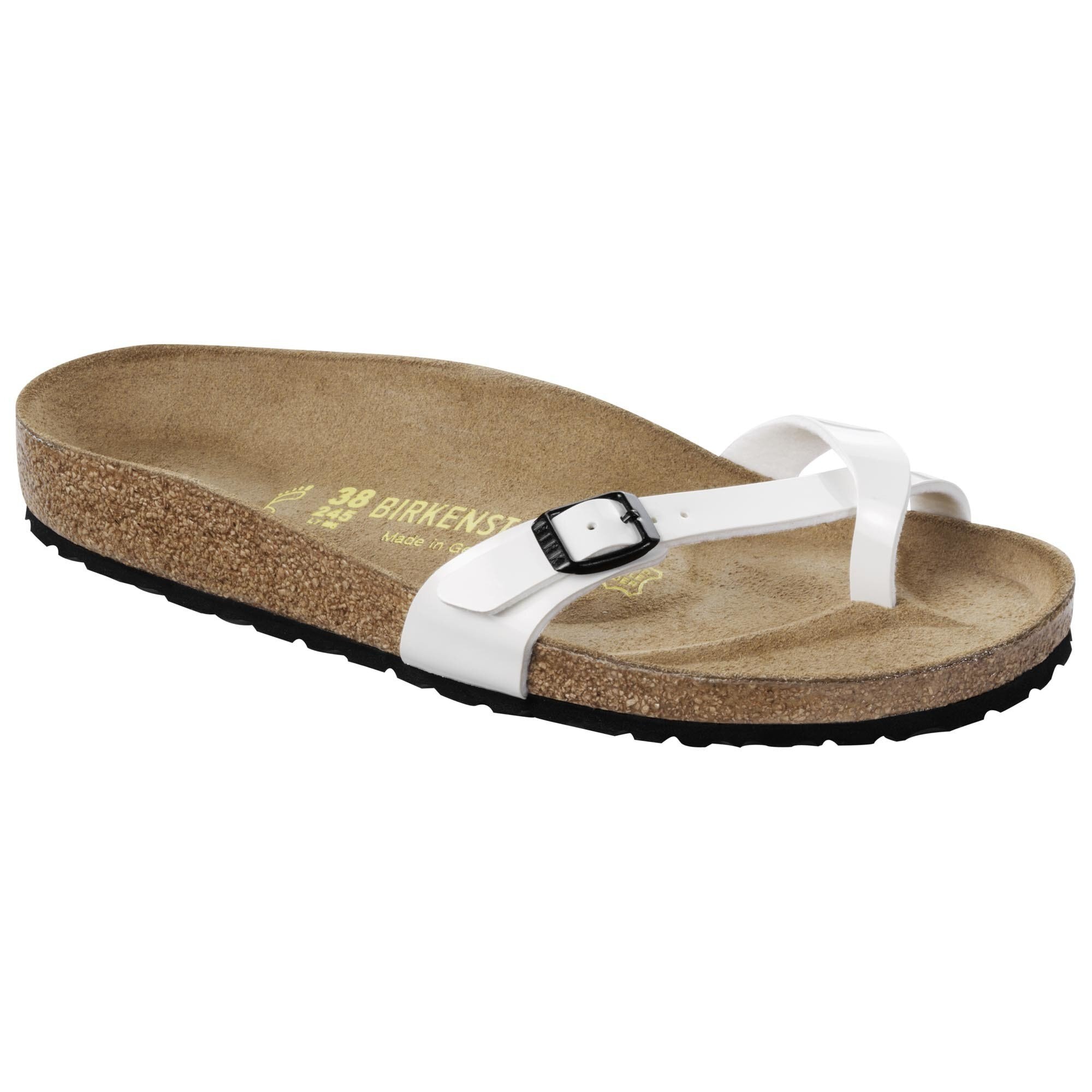 Knorretje Wijzigingen van Verbonden Piazza Birko-Flor Patent White | BIRKENSTOCK