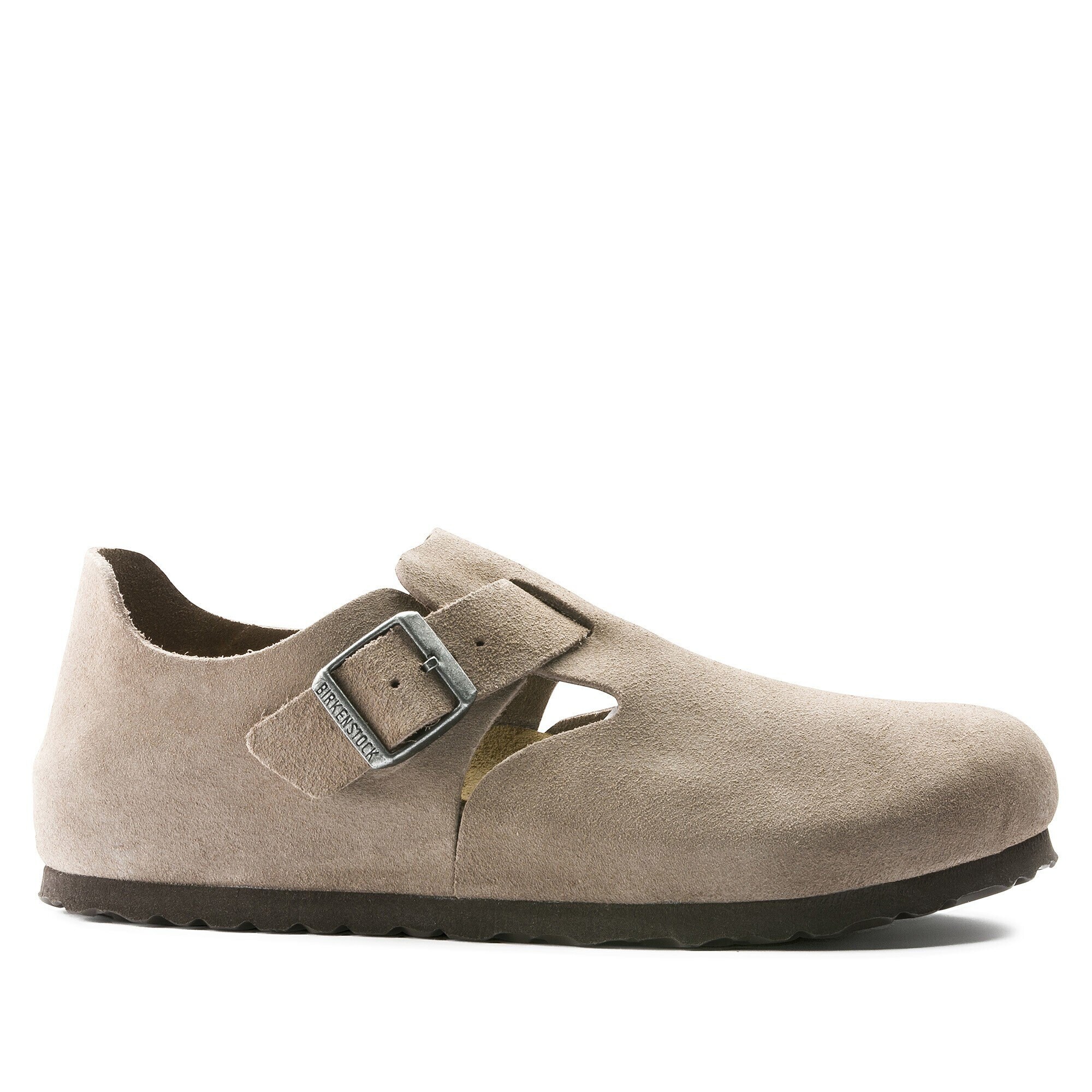 ★新品未使用★ BIRKENSTOCK LONDON BS 39 London Suede Leather Taupe | BIRKENSTOCK