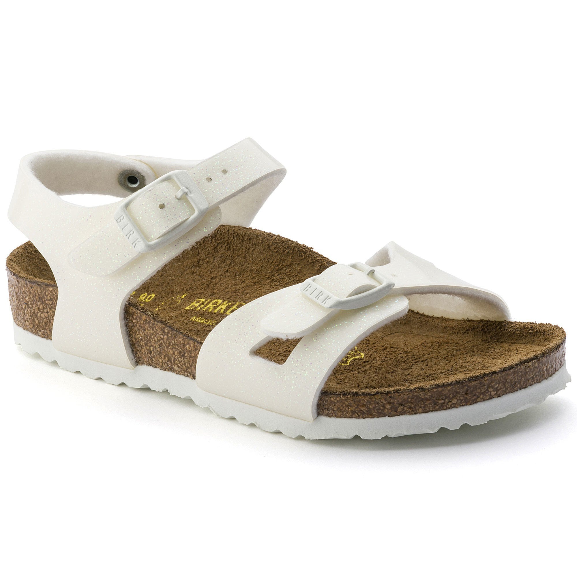 white birkenstocks for kids