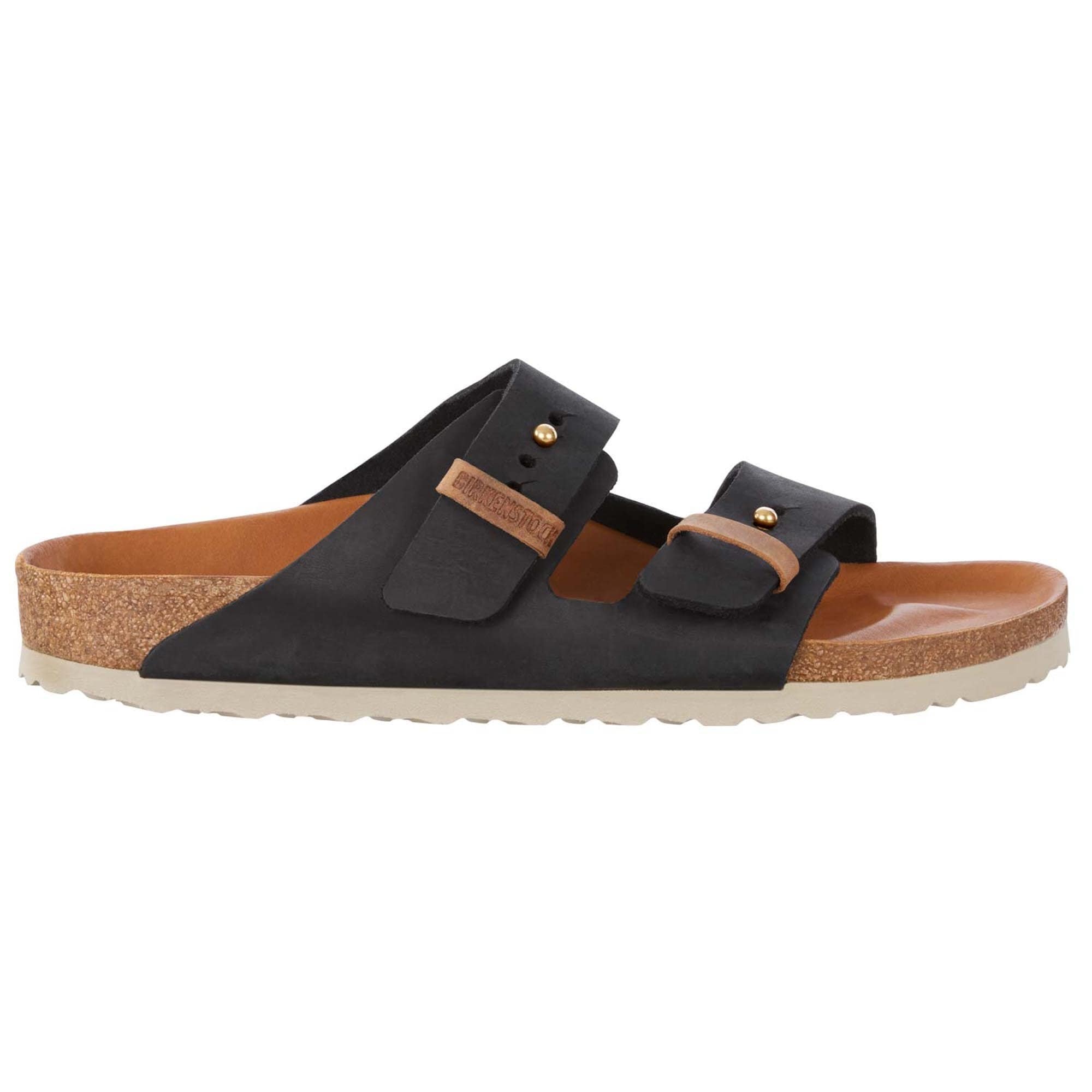 birkenstock arizona natural leather black