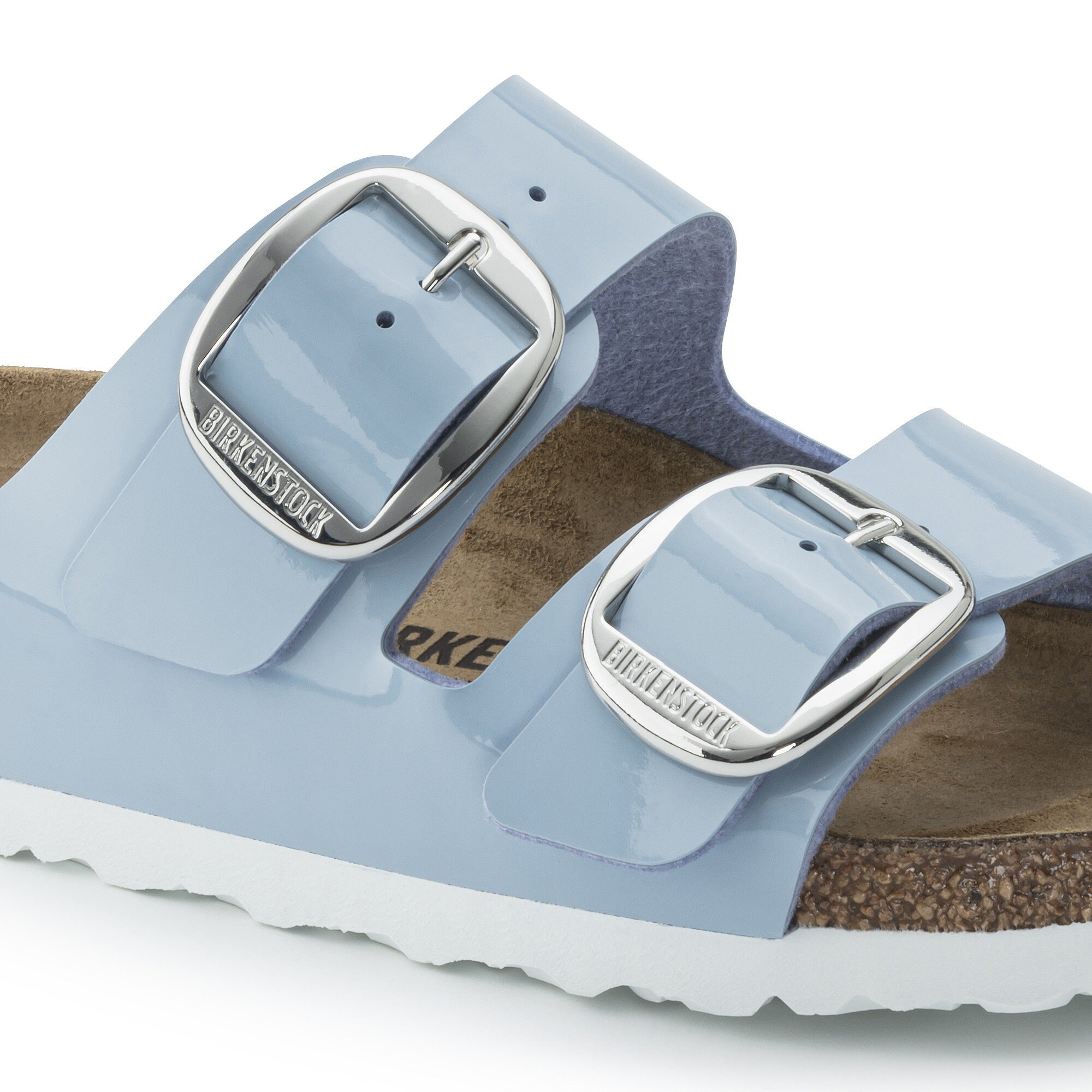 Birkenstock big on sale buckle dove blue