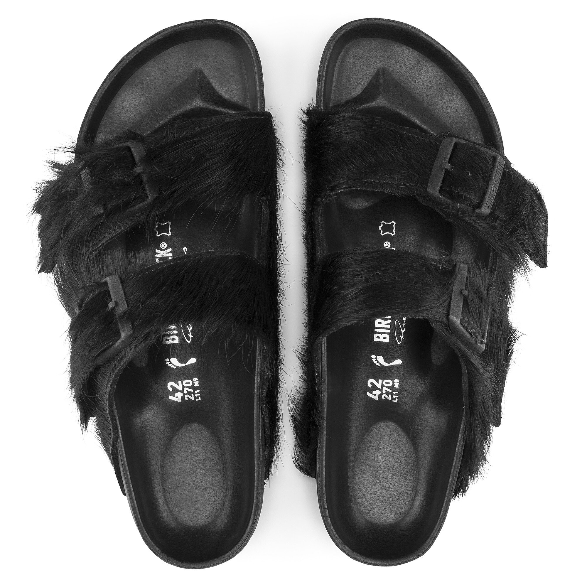 Rick Owens Birkenstock  ARIZONA fur 26cm