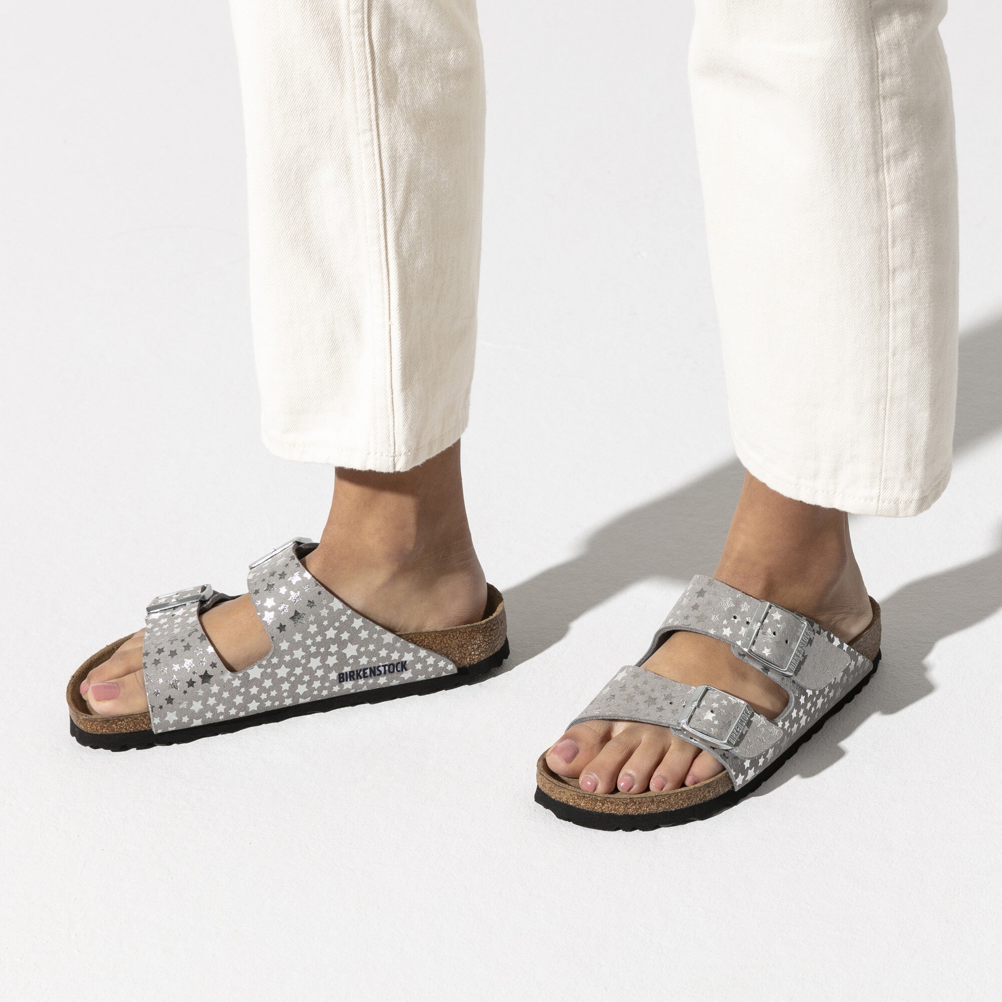 clear heel slides