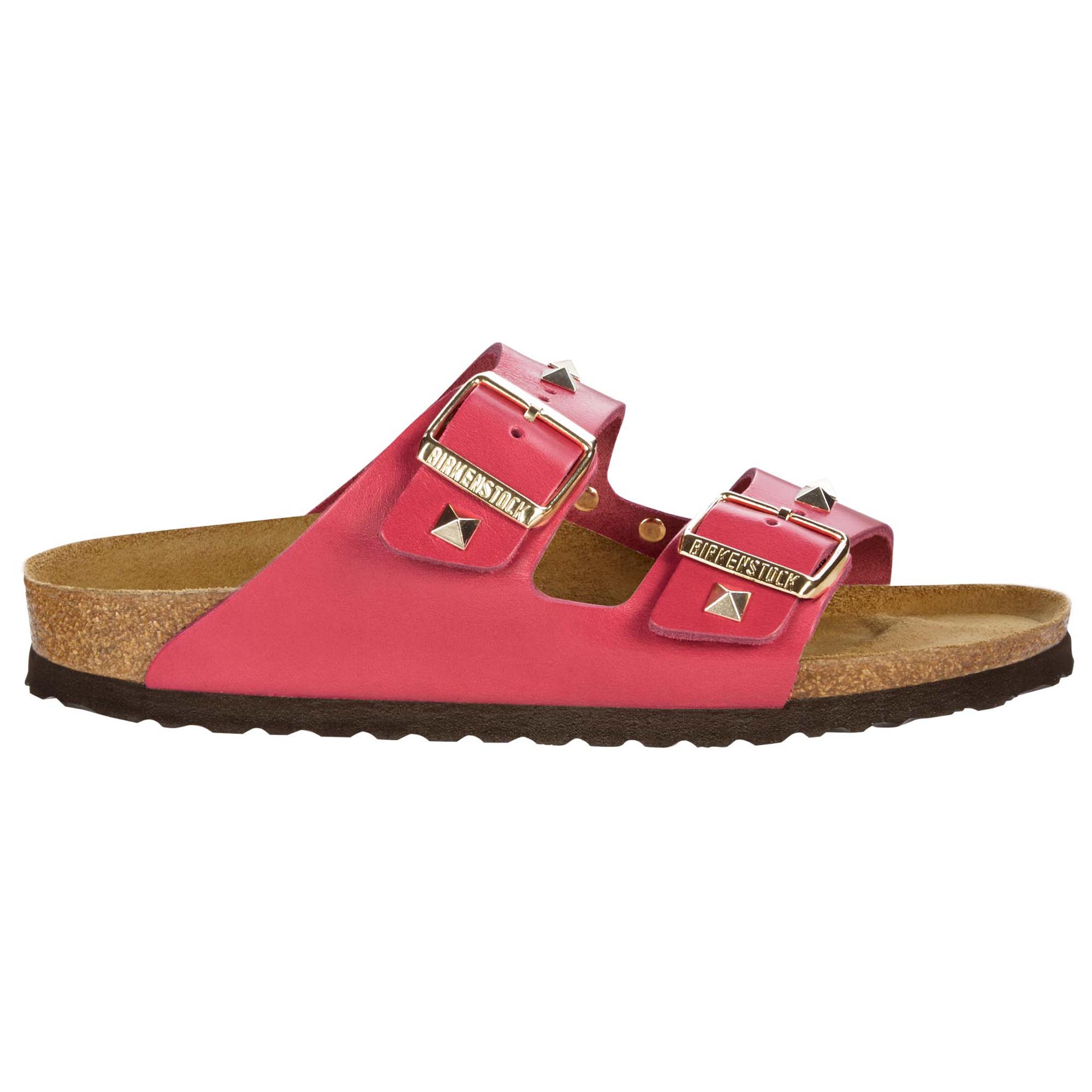 birkenstock suede arizona sandals pink
