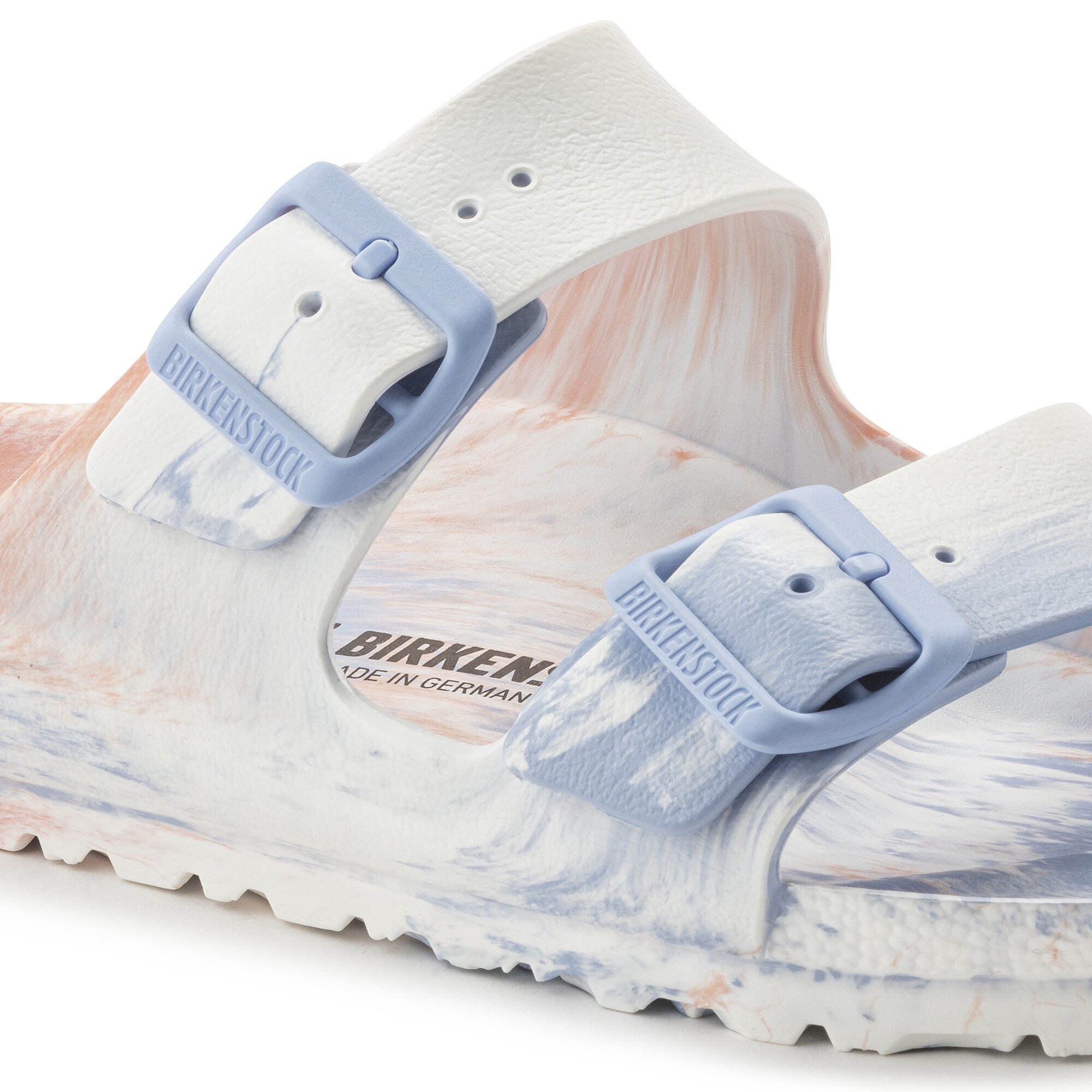 birkenstock patent coral peach