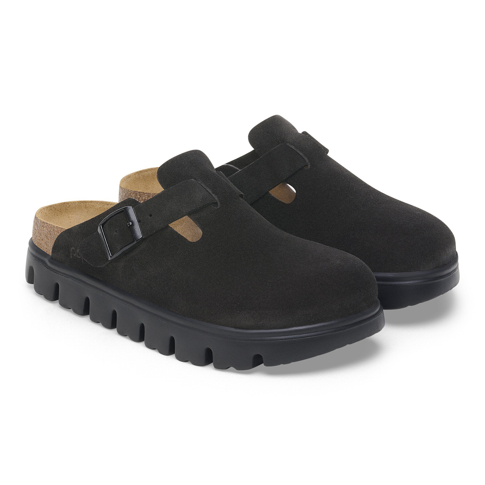 Birkenstock 黒 Boston ボストン　43 28.0 Boston Natural Leather Black | BIRKENSTOCK
