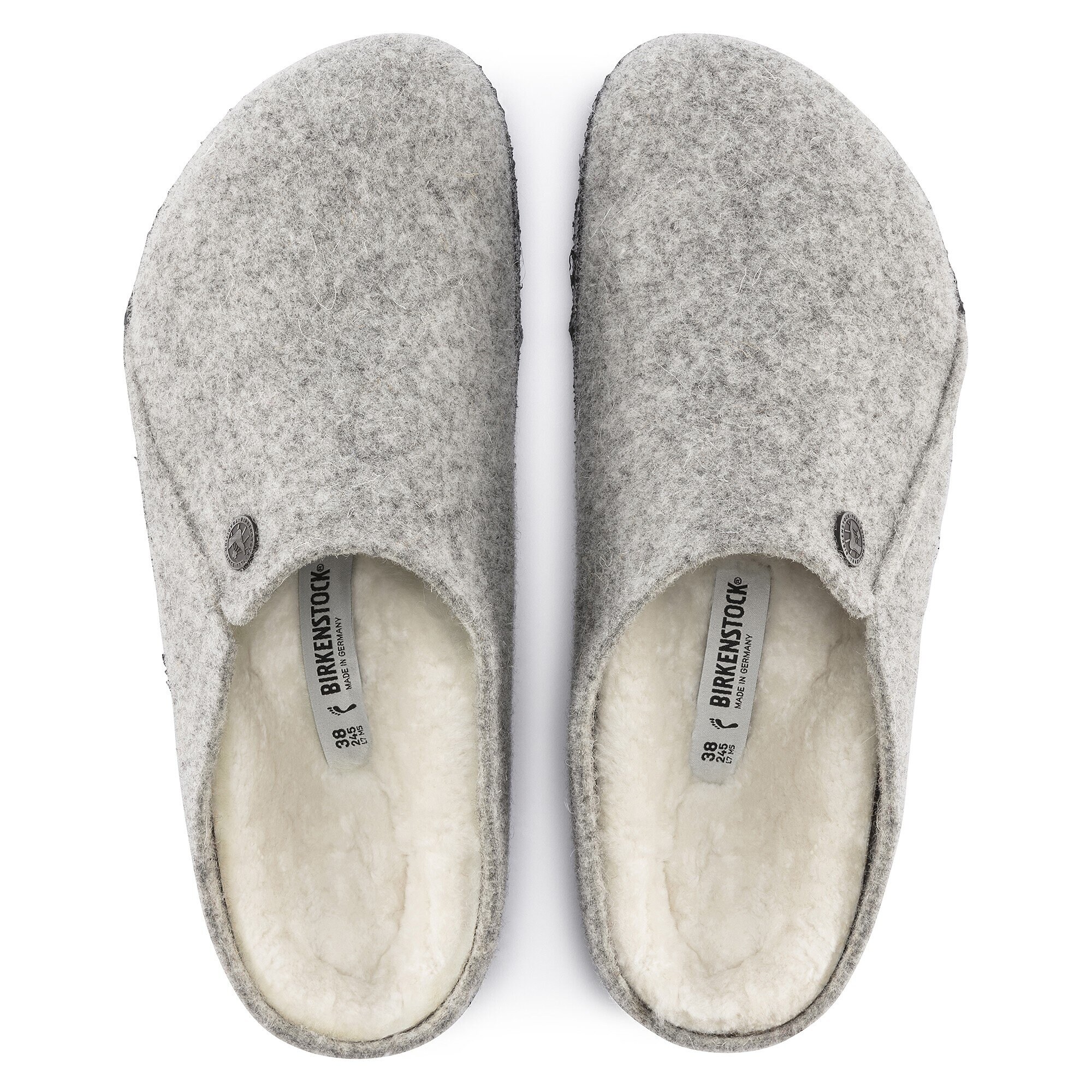 birkenstock zermatt genuine shearling lined slipper