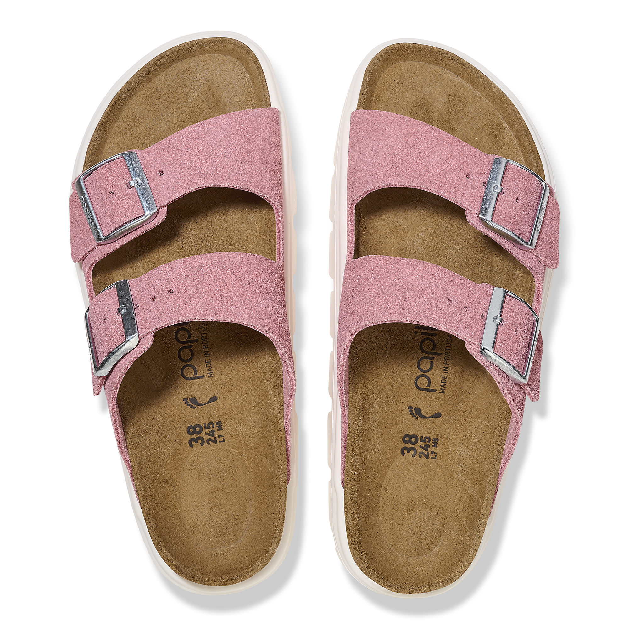 Arizona Chunky Suede Leather Candy Pink | BIRKENSTOCK