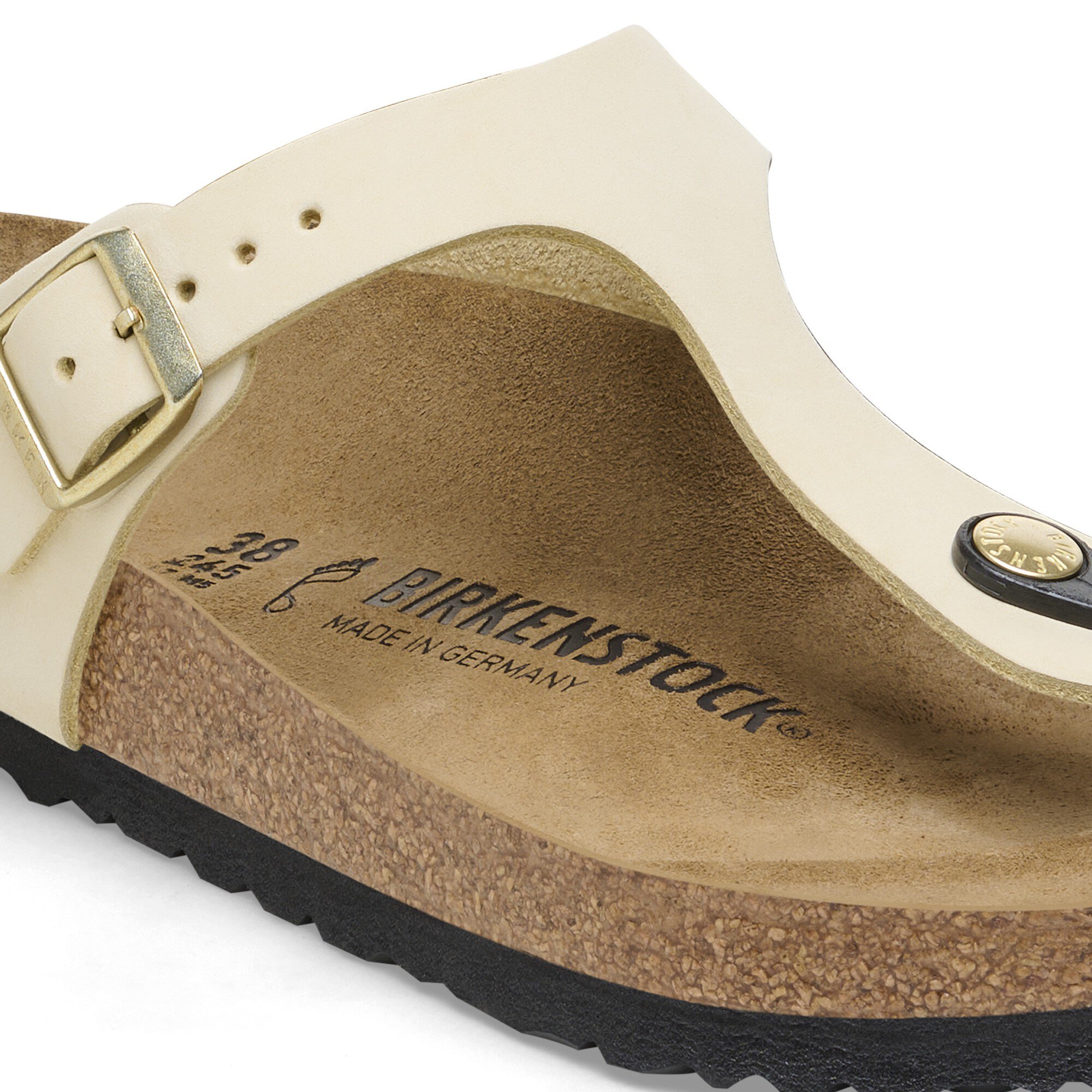 Birkenstock gizeh cuir cheap