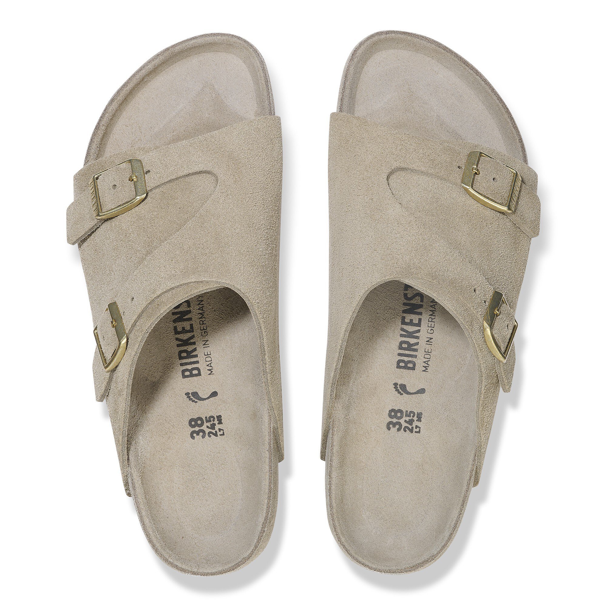 BIRKENSTOCK Zurich　TAUPE 38　BEAUTY&YOUTH Birkenstock Zurich taupe suede