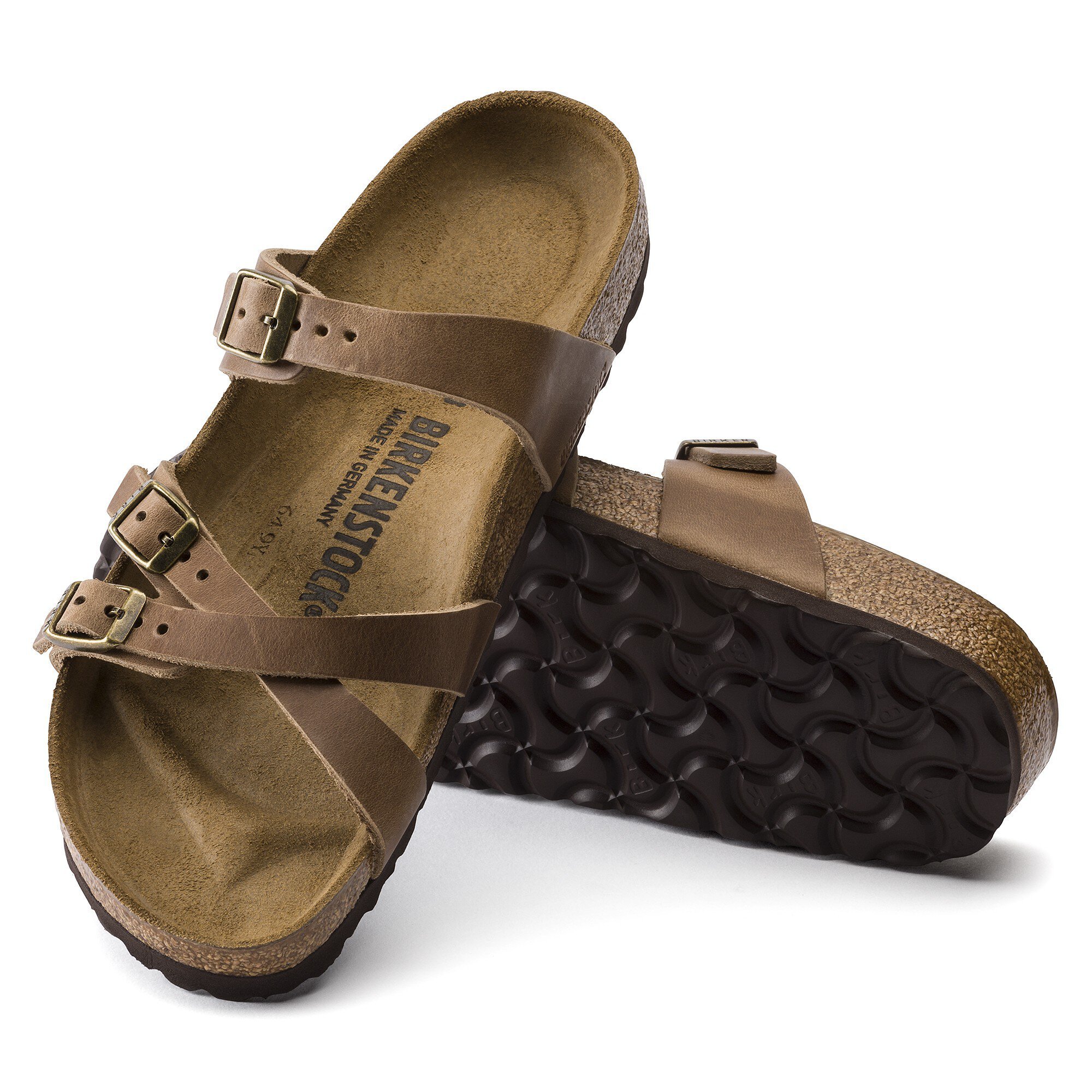 Birkenstock Tobacco Brown Franca Sandal