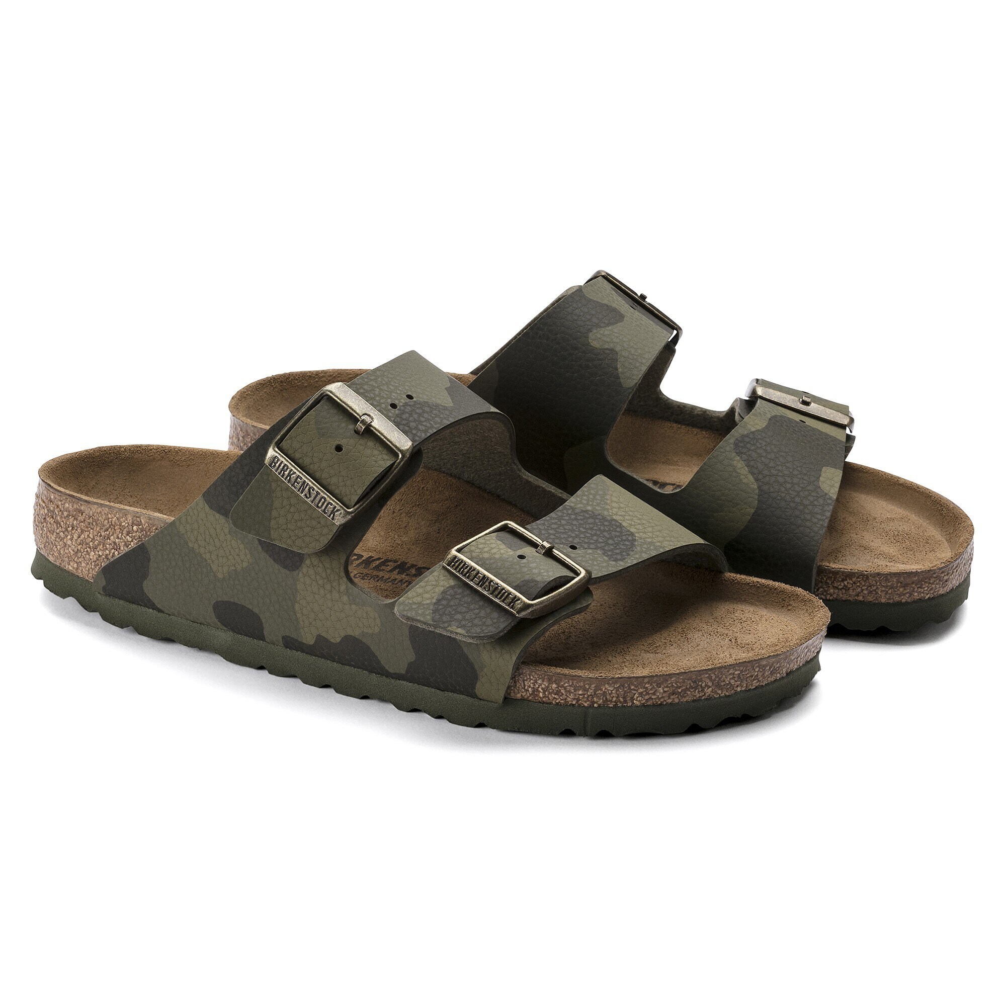 Birkenstock desert soil camouflage green outlet