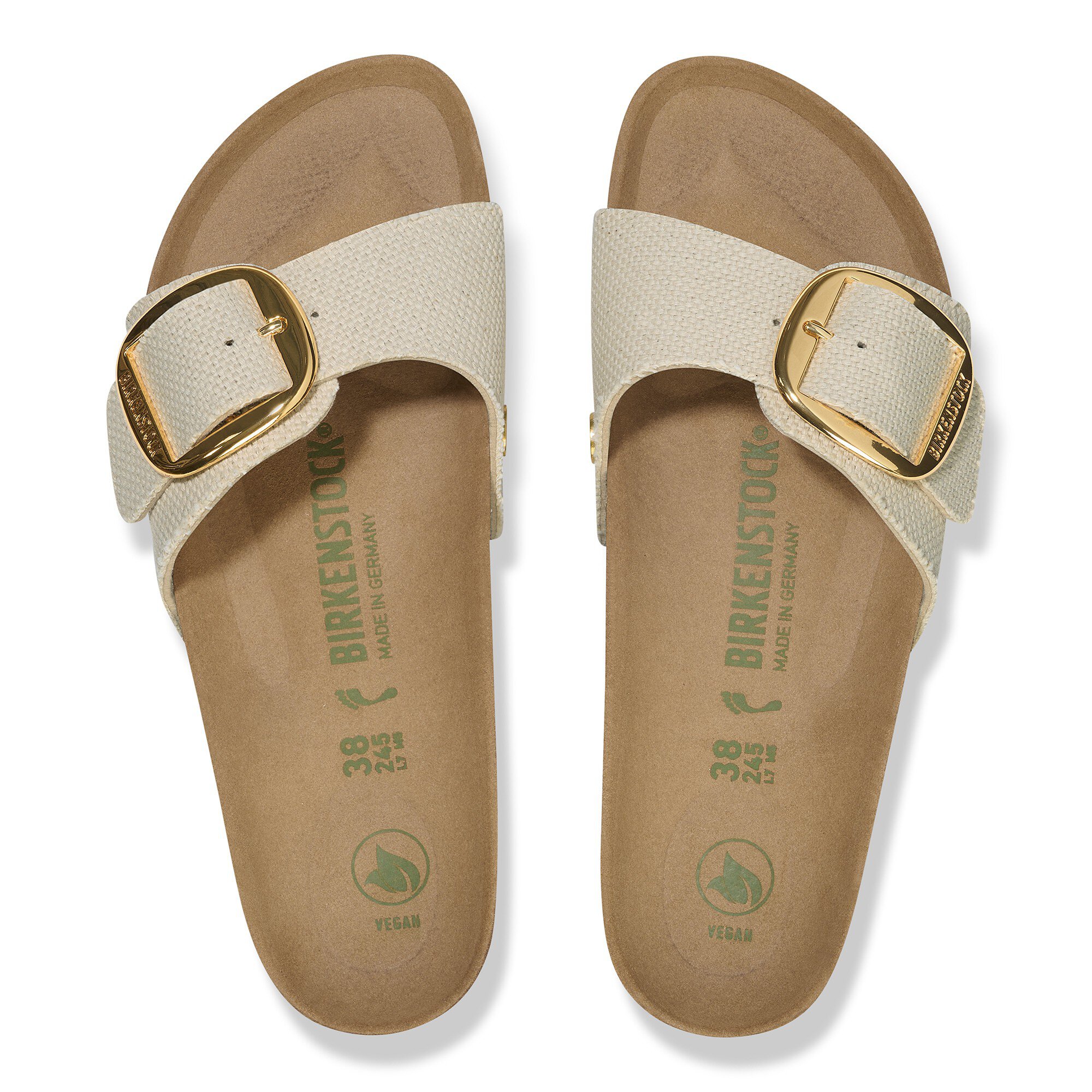 Birkenstock madrid big buckle metallic rose gold outlet