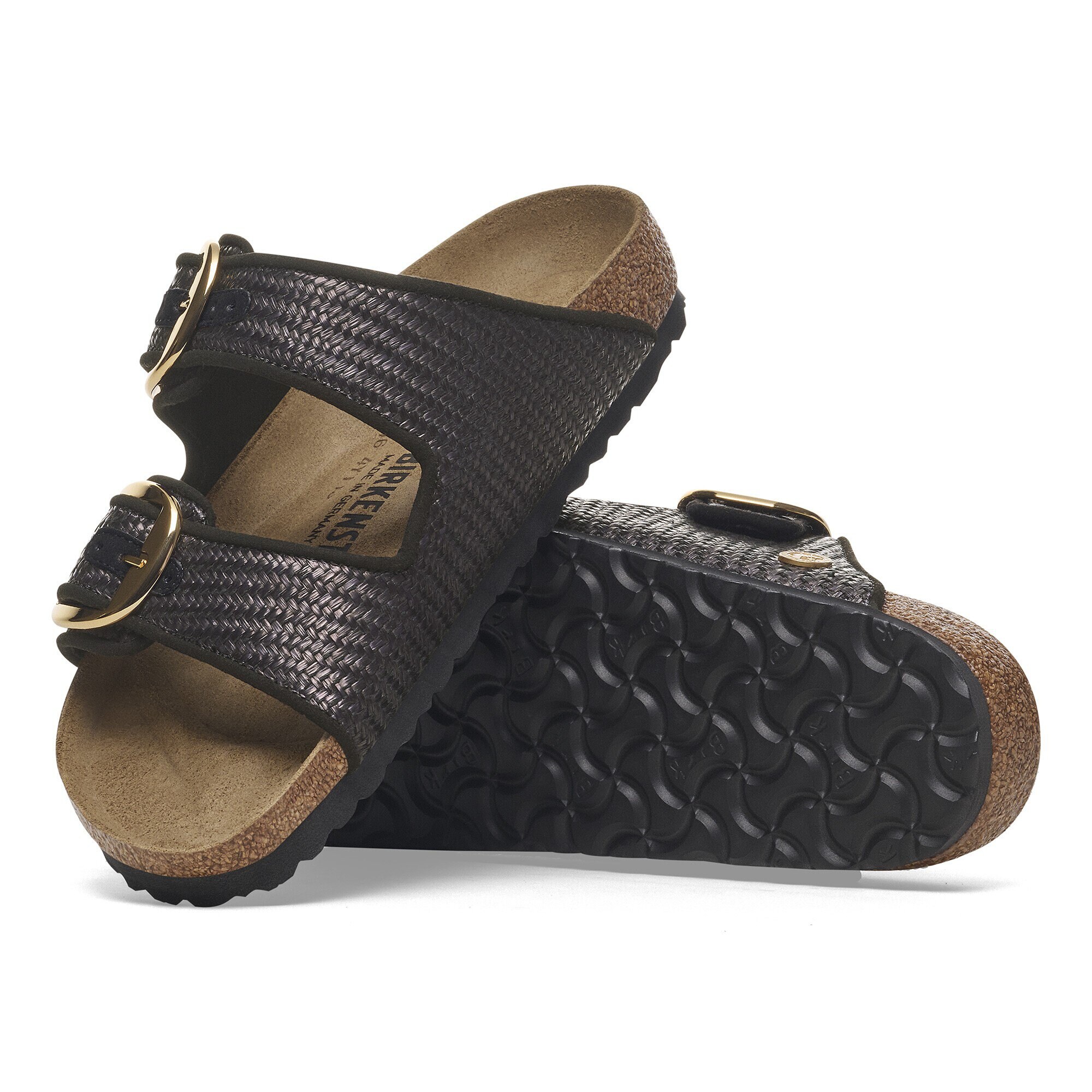 【関税込み】BIRKENSTOCK☆Arizona Big Buckle Raffia サンダル Arizona Big Buckle Textile Raffia Naturale | BIRKENSTOCK