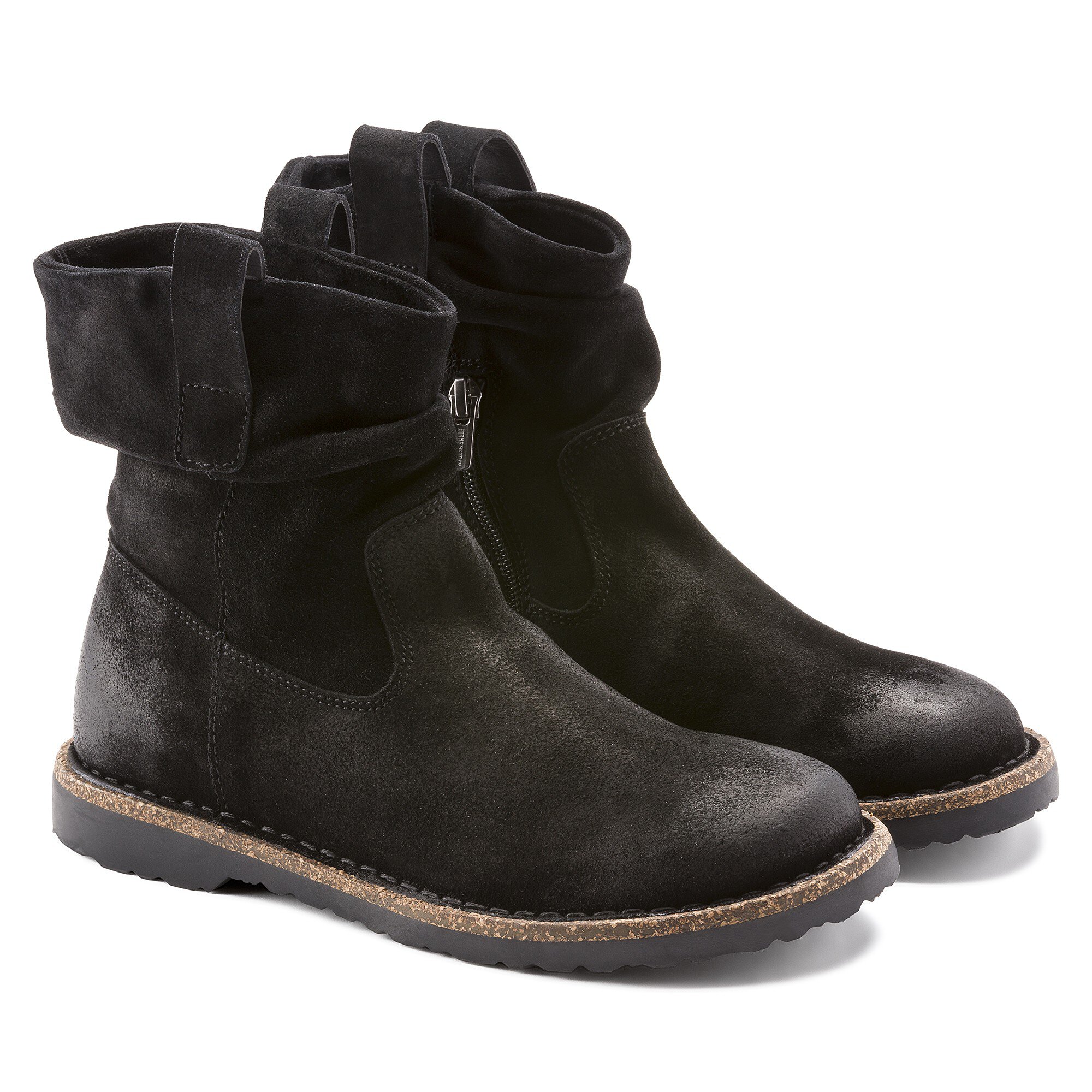 Luton Suede Leather Black Hydrophobic BIRKENSTOCK