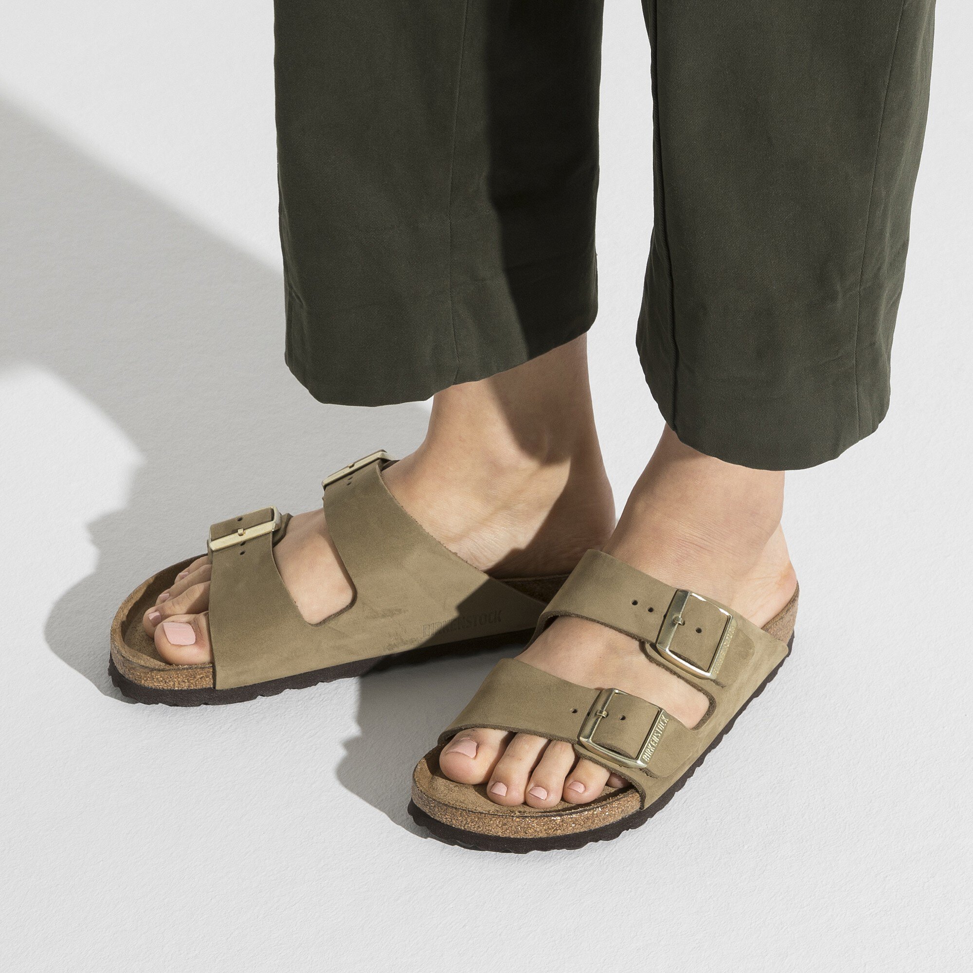 birkenstock faded khaki