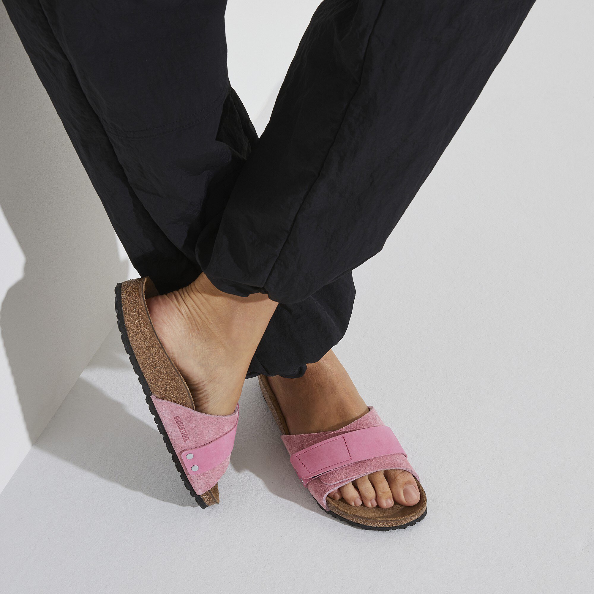 Oita Suede Leather Candy Pink | BIRKENSTOCK