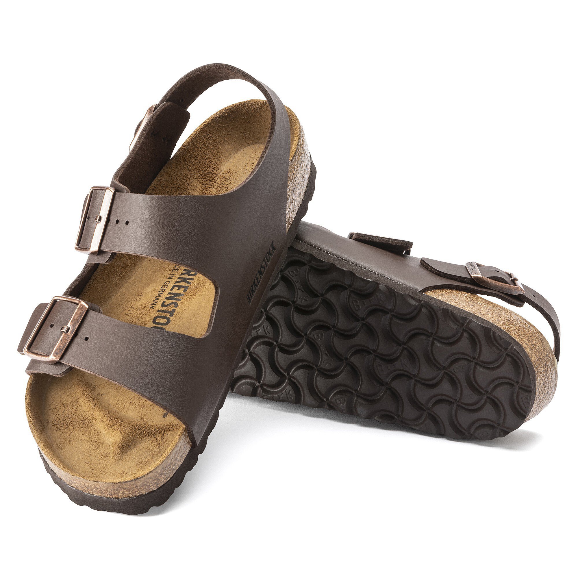 BIRKENSTOCK ビルケンシュトック ミラノ 37 ダークブラウン ナロー ビルケンシュトック BIRKENSTOCK Milano NL 【ナロー幅】 ユニ