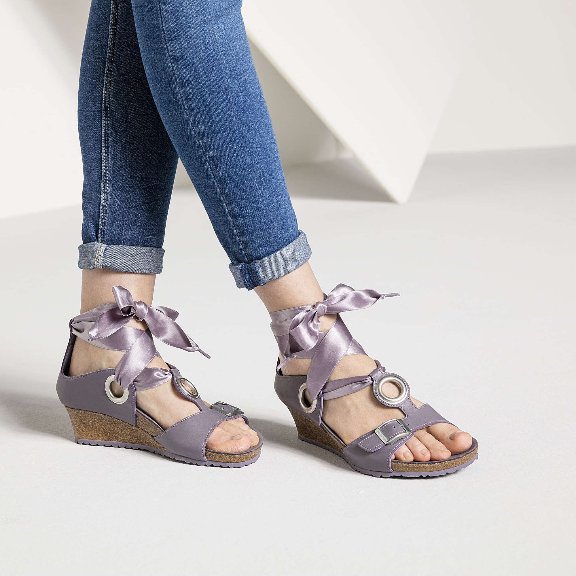 Emmy Natural Leather Lilac | shop 