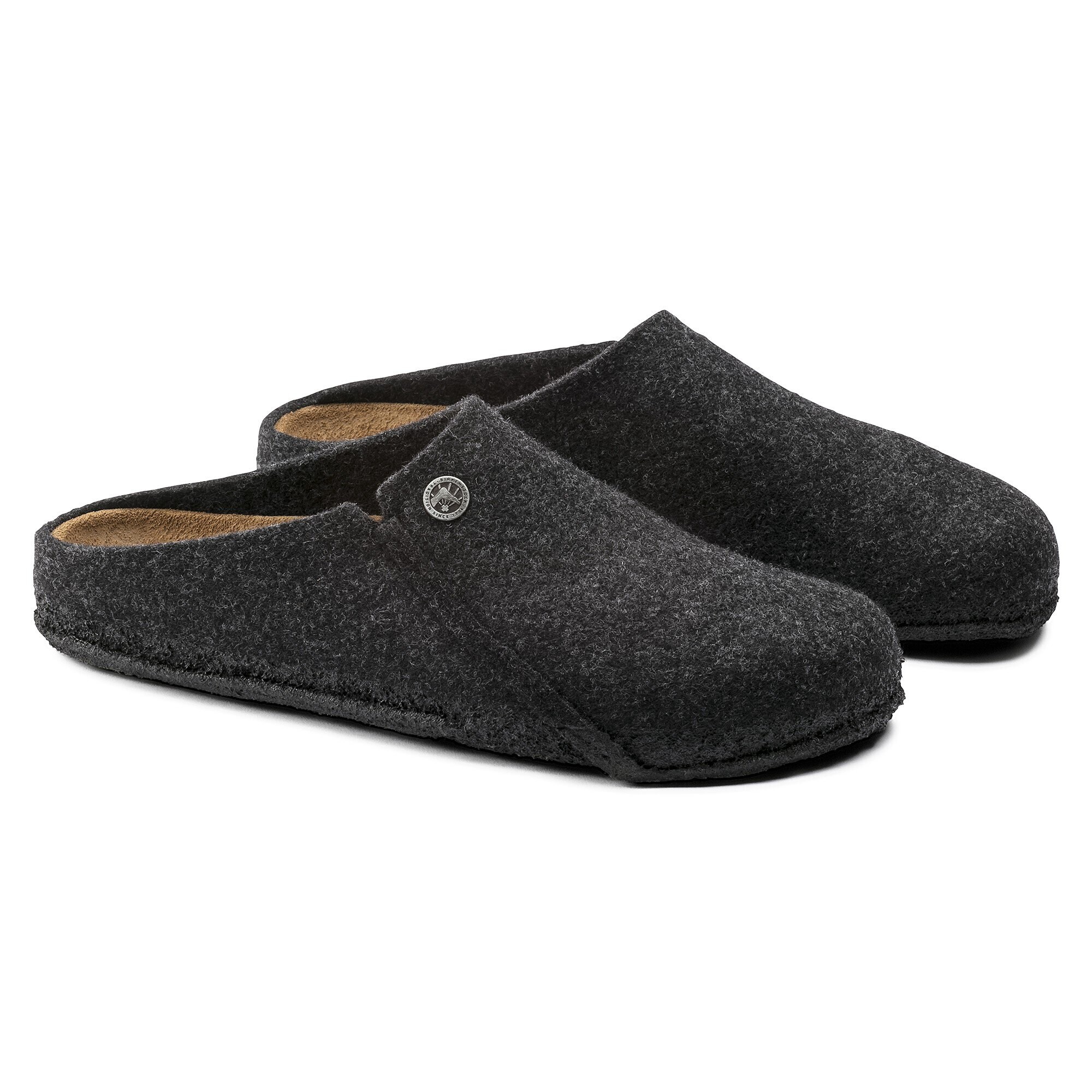 birkenstock zermatt slippers anthracite