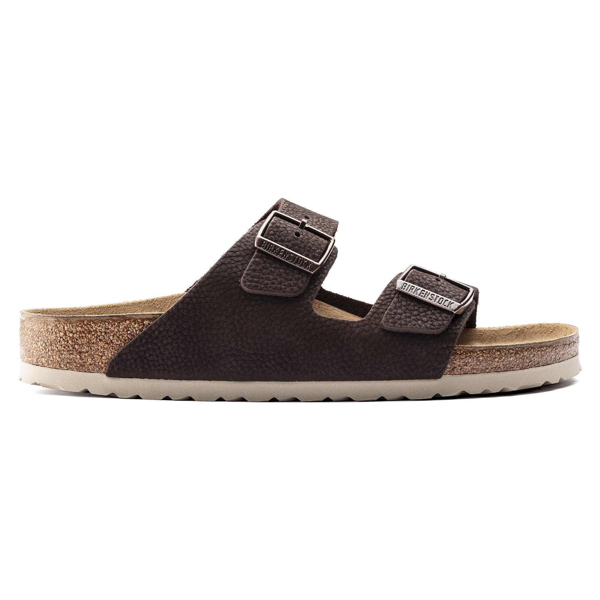 Arizona nubuck leather steer taupe sale