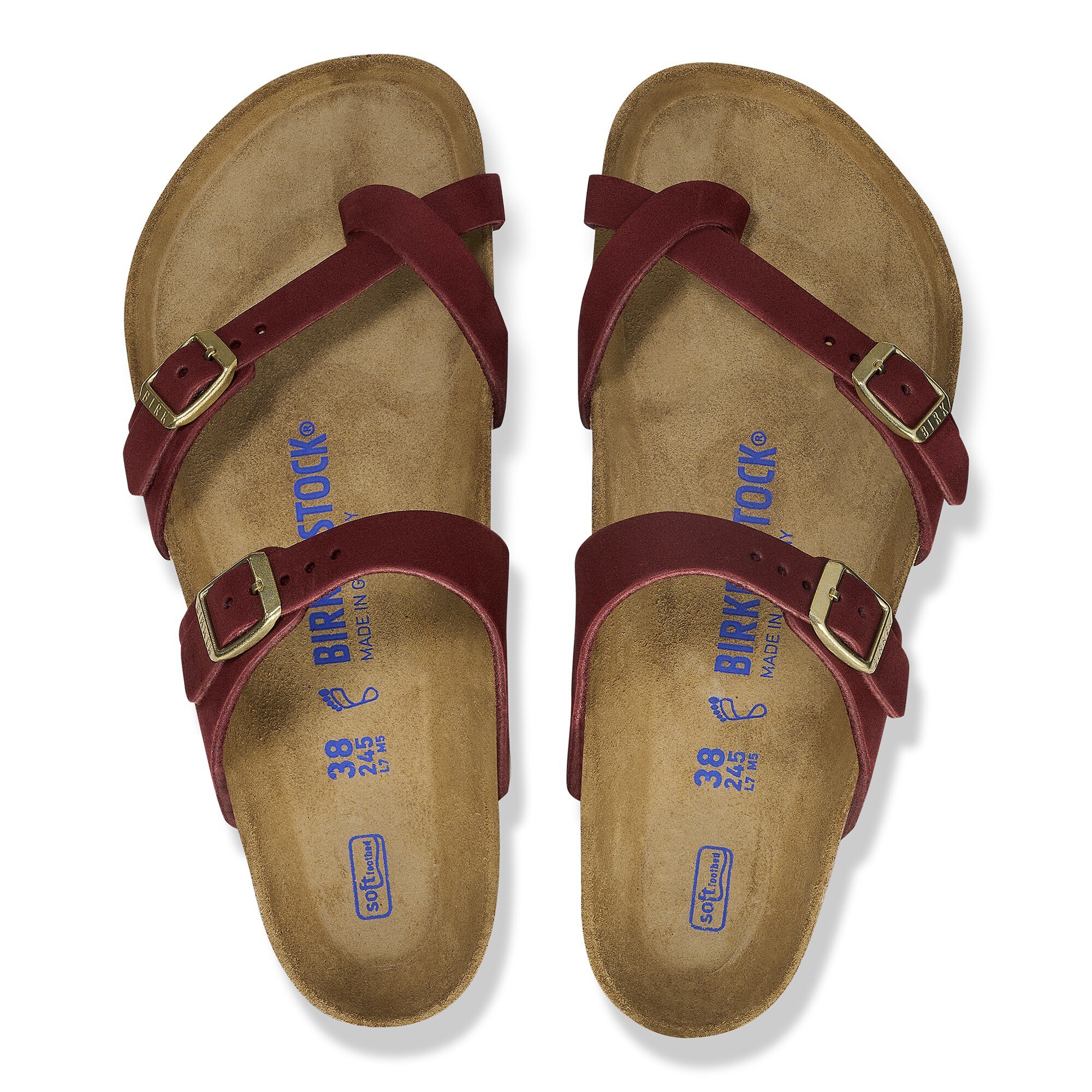 ★新品★BIRKENSTOCK　Mayari マヤリ 40/26cm Mayari Soft Footbed Nubuk Leather Zinfandel | BIRKENSTOCK