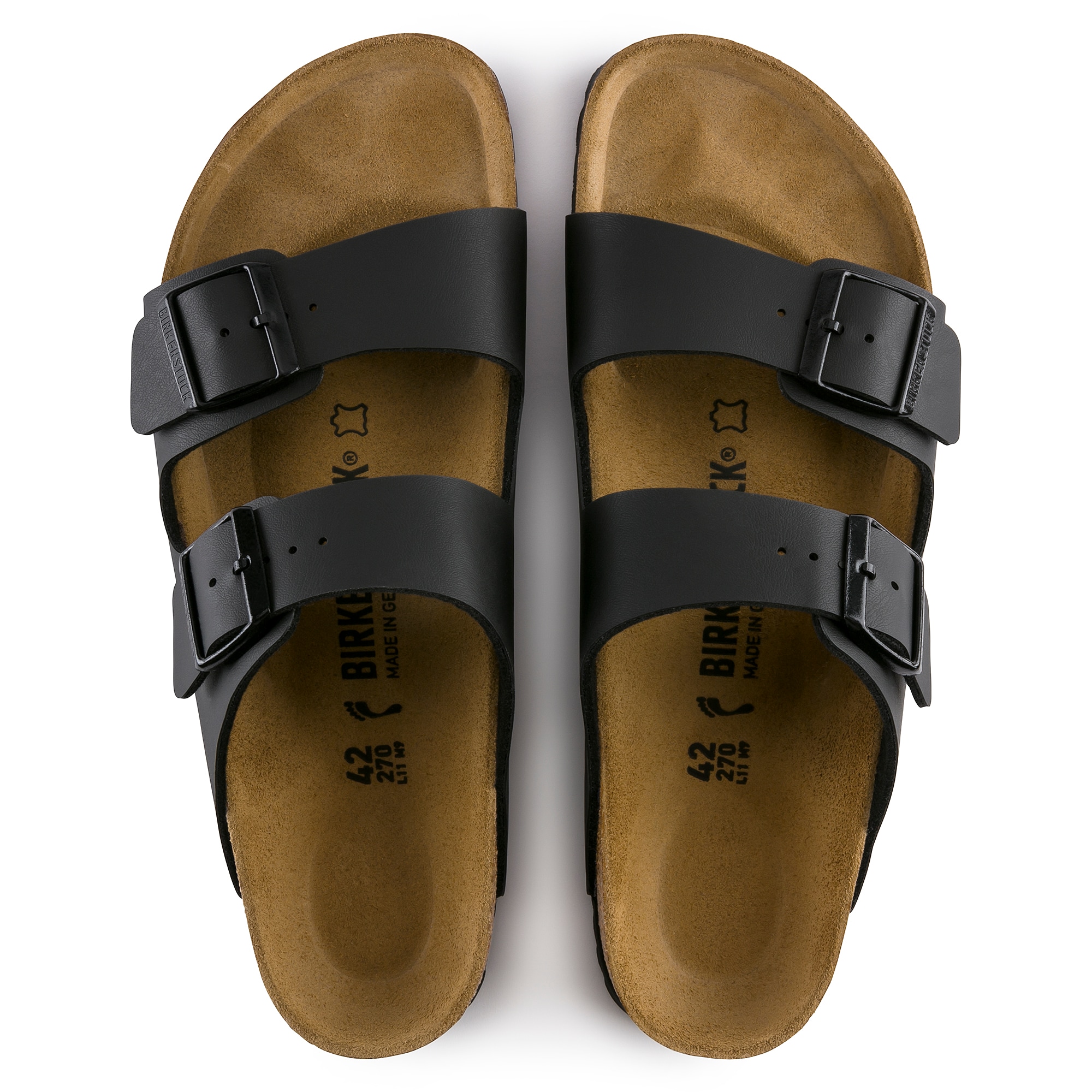 Arizona Birko-Flor Black BIRKENSTOCK