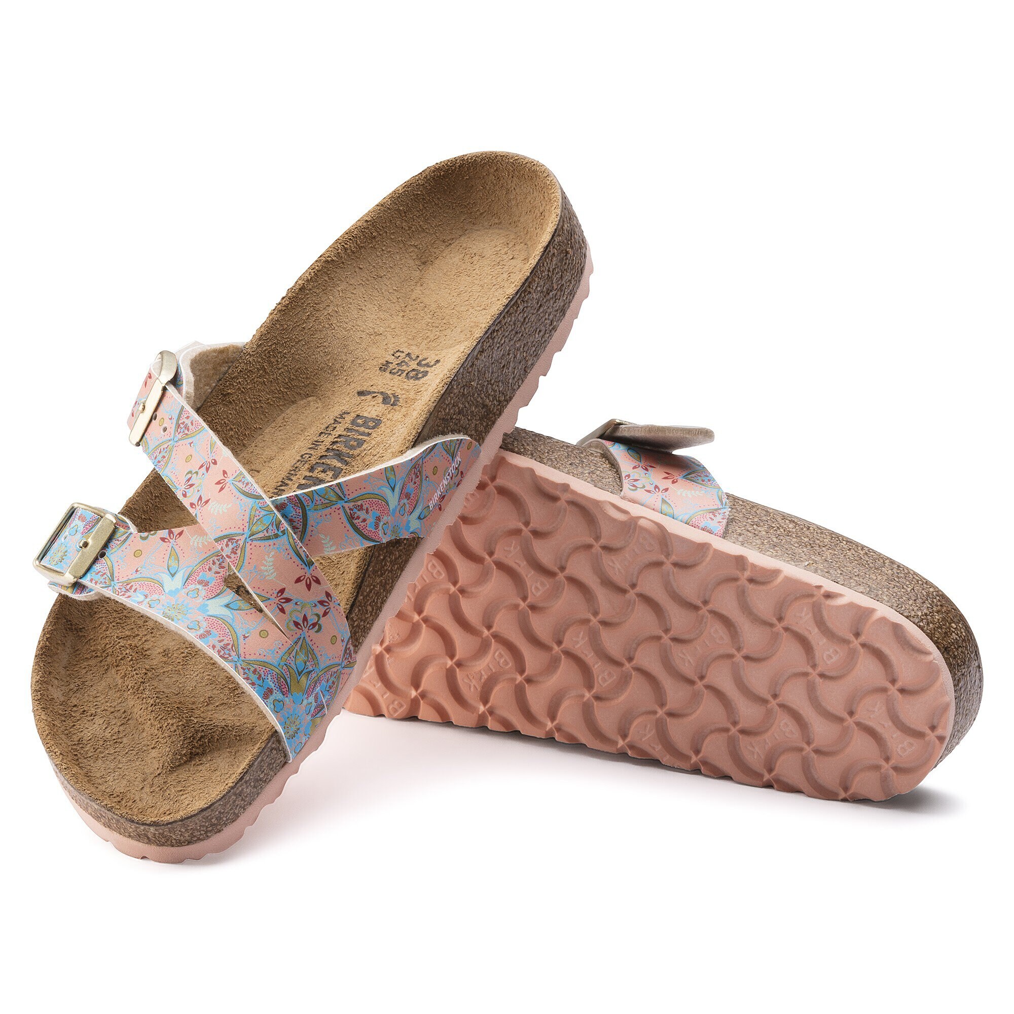 birkenstock yao boho flowers
