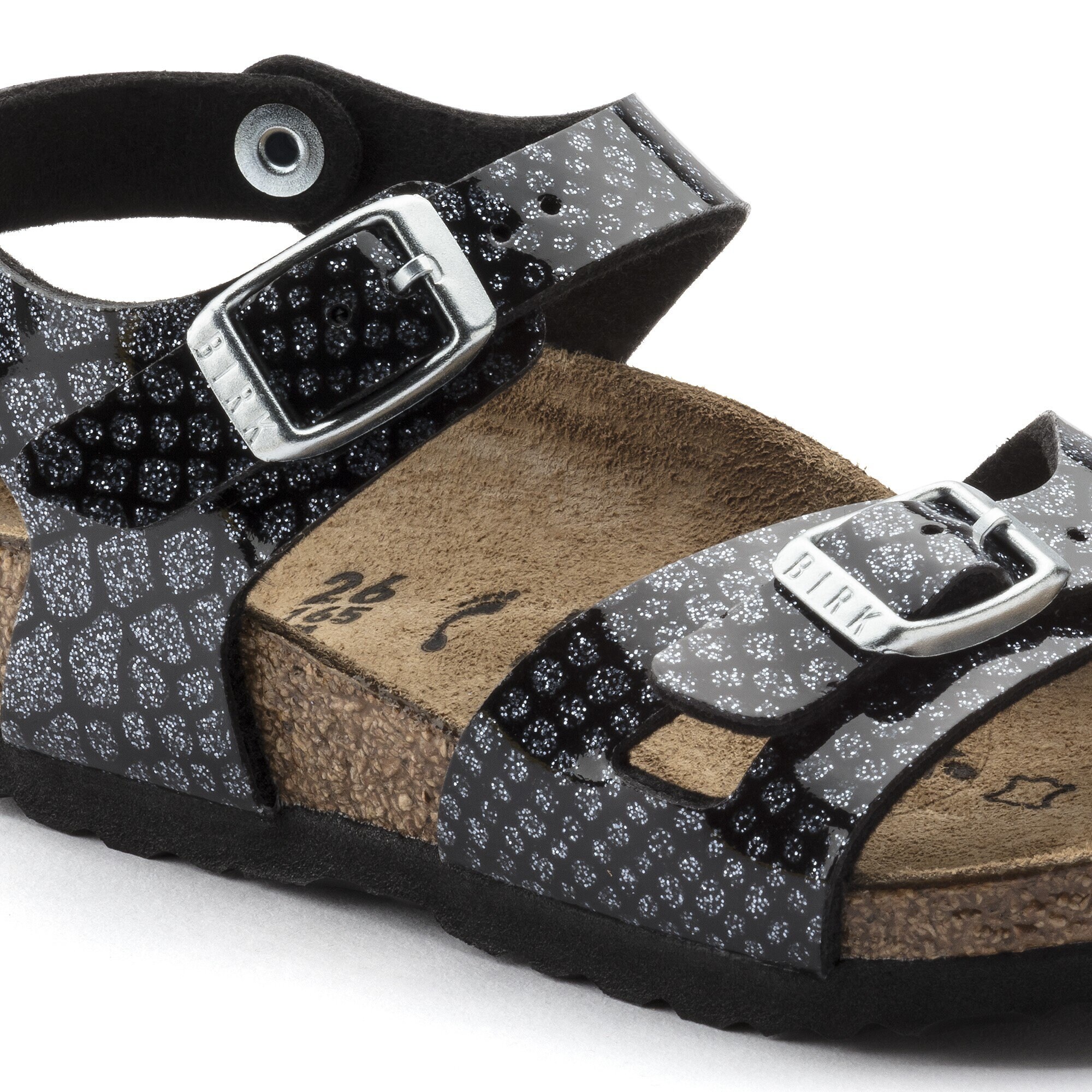 birkenstock arizona magic snake black