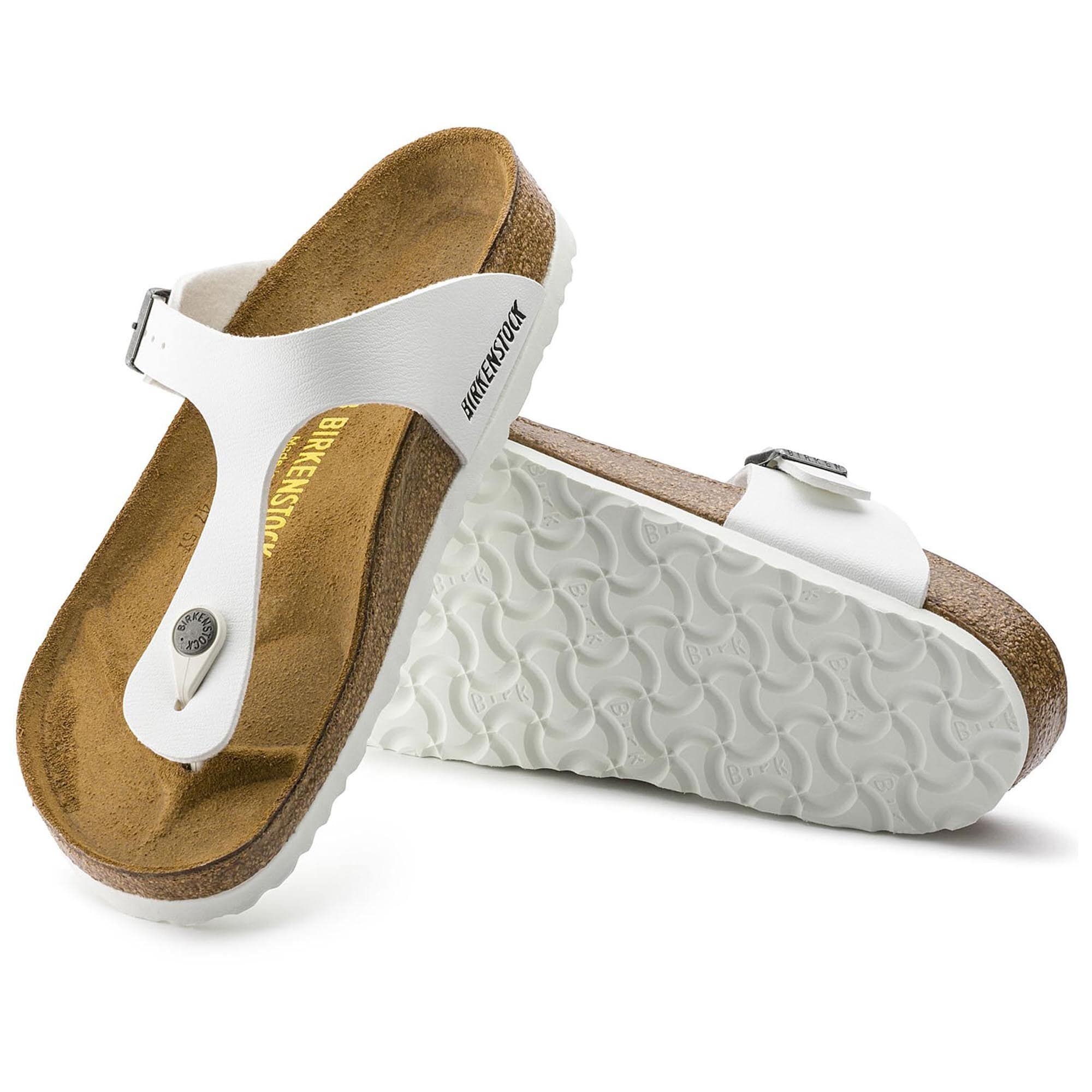 Kreet Gooi contact Gizeh Birko-Flor White | BIRKENSTOCK