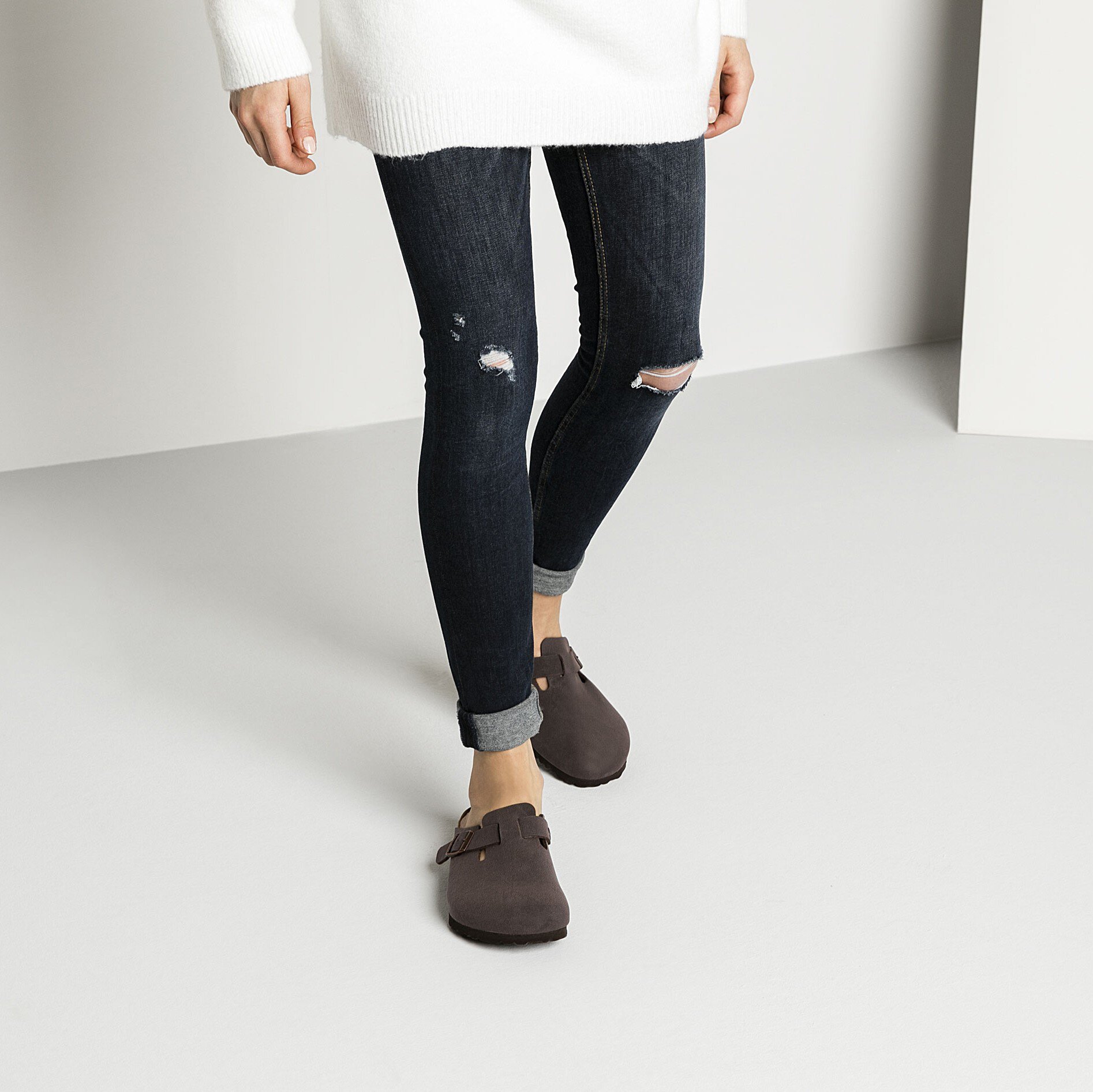 birkenstock boston nubuck