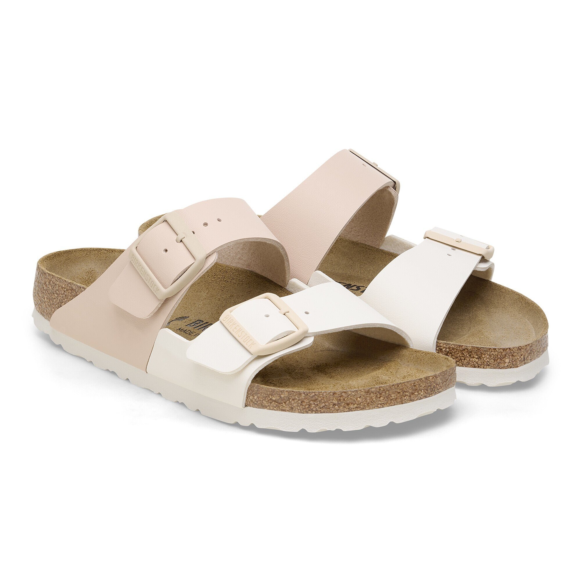 Arizona Split Birko-Flor Eggshell/New Beige | BIRKENSTOCK