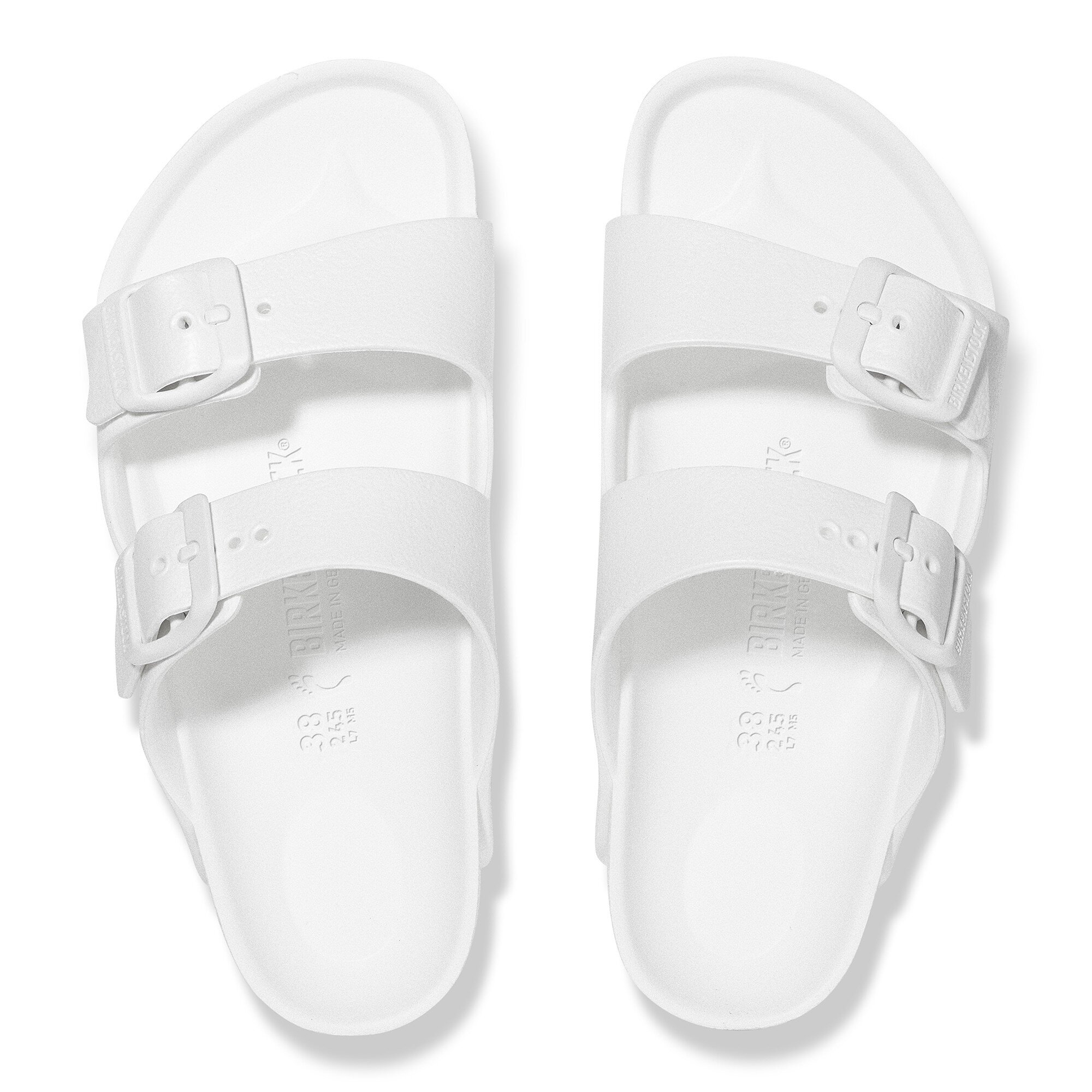 birkenstock arizona kids white