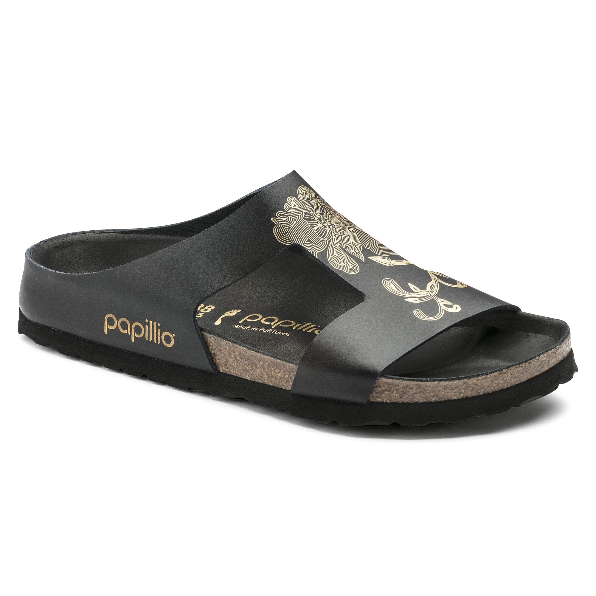 birkenstock black gold