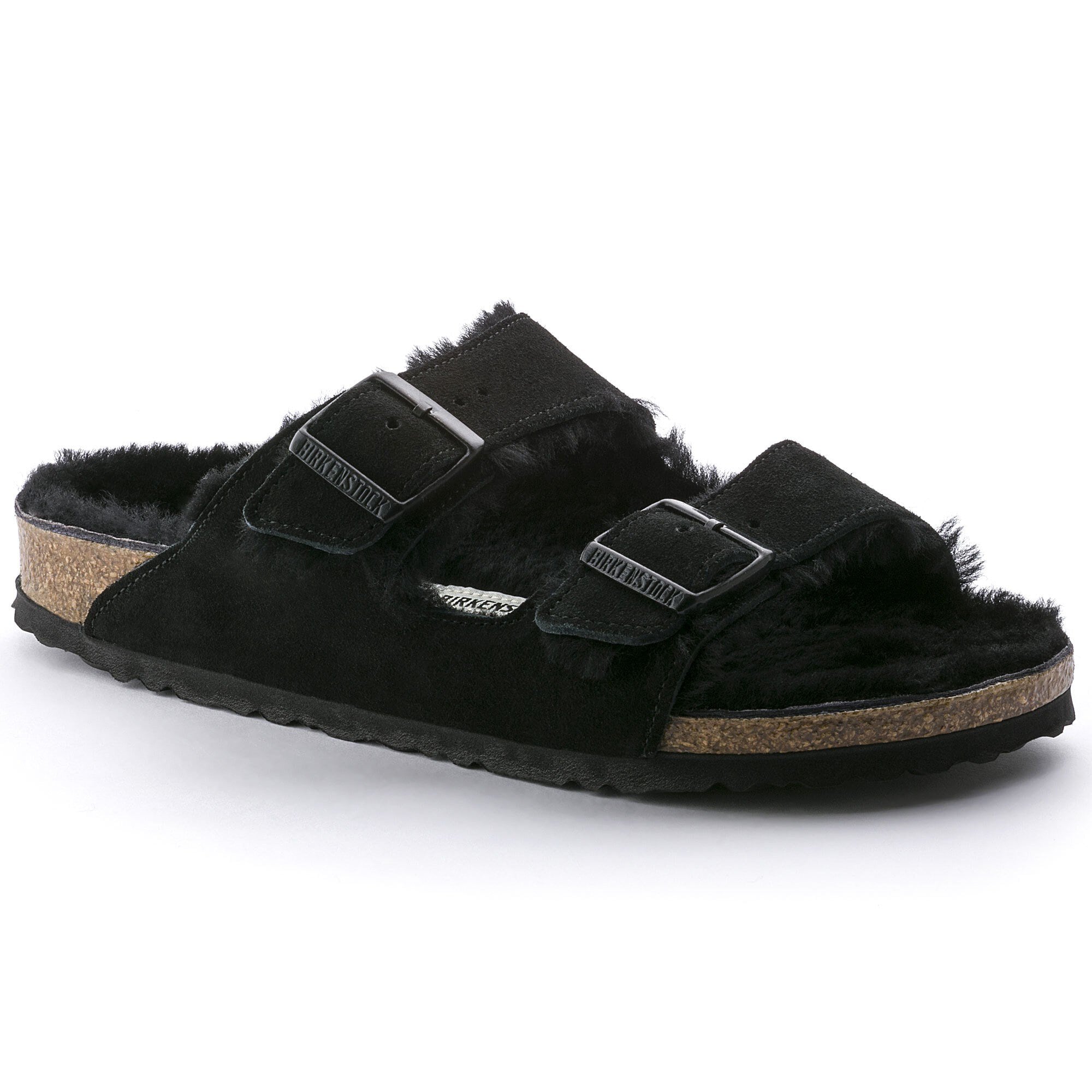 Birkenstock® Suede Arizona Sandals in Shearling