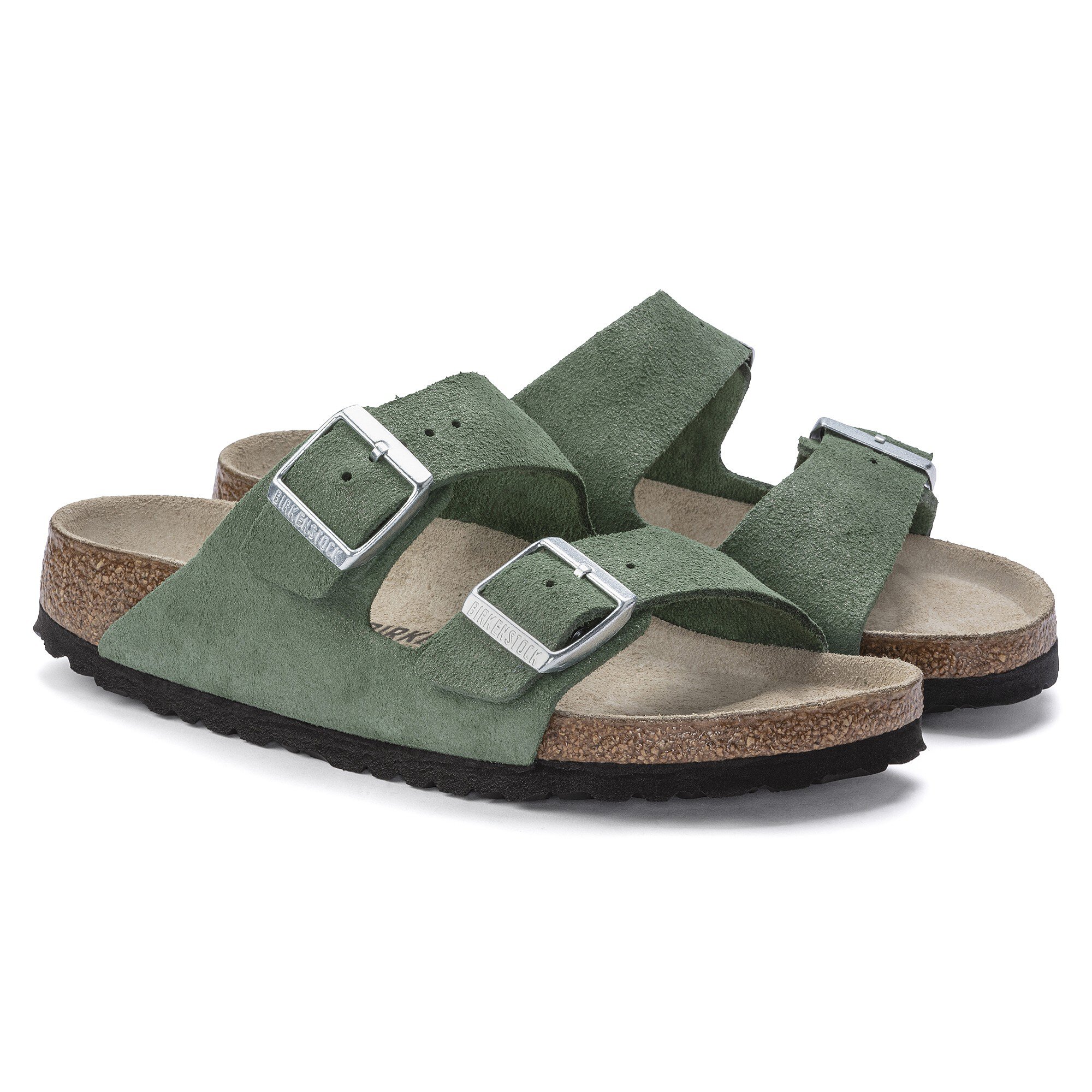 Birkenstock Arizona Shimmer Suede Sandal - 20738307